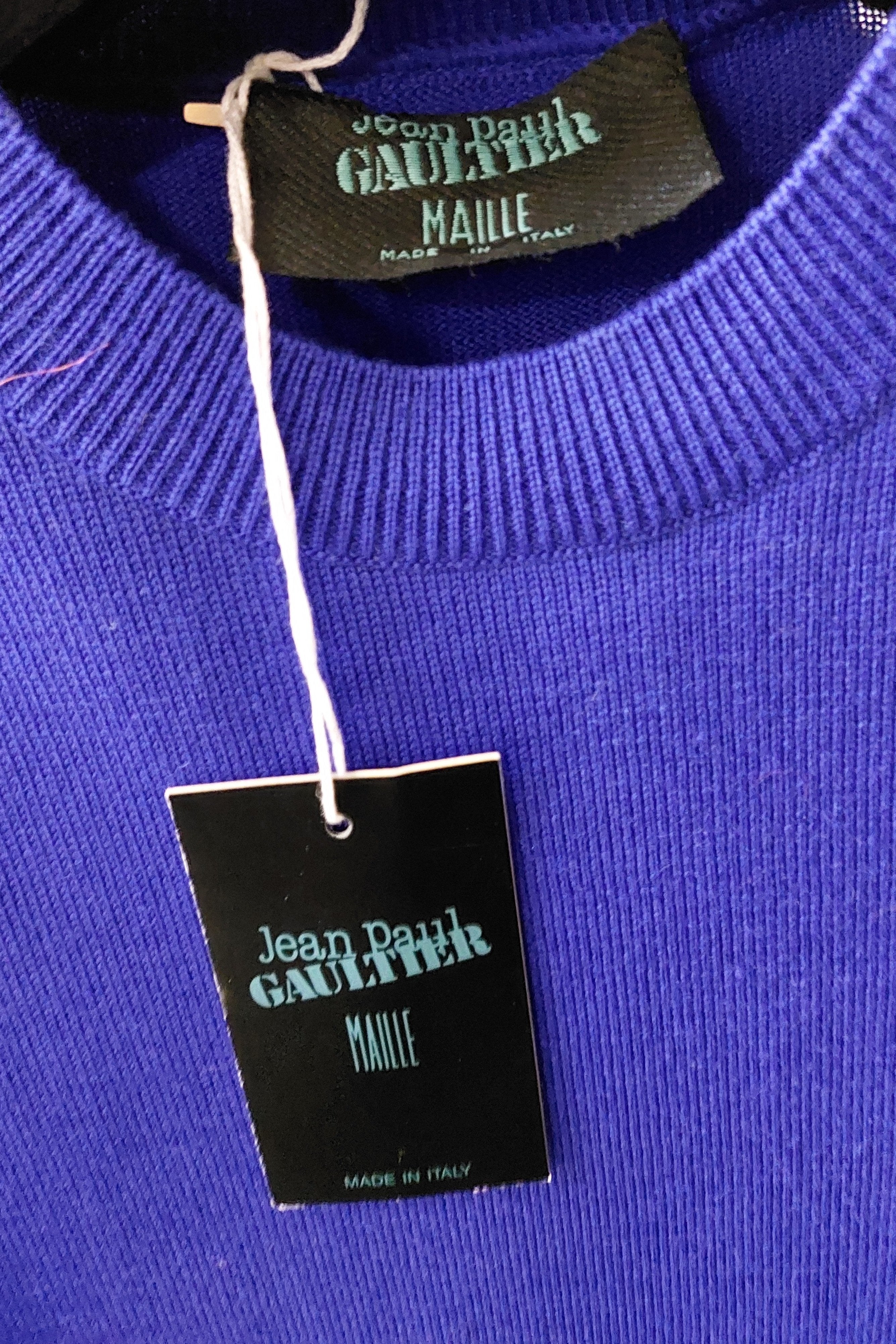 Vintage Woman Blue Top - Autumn/Winter 1991