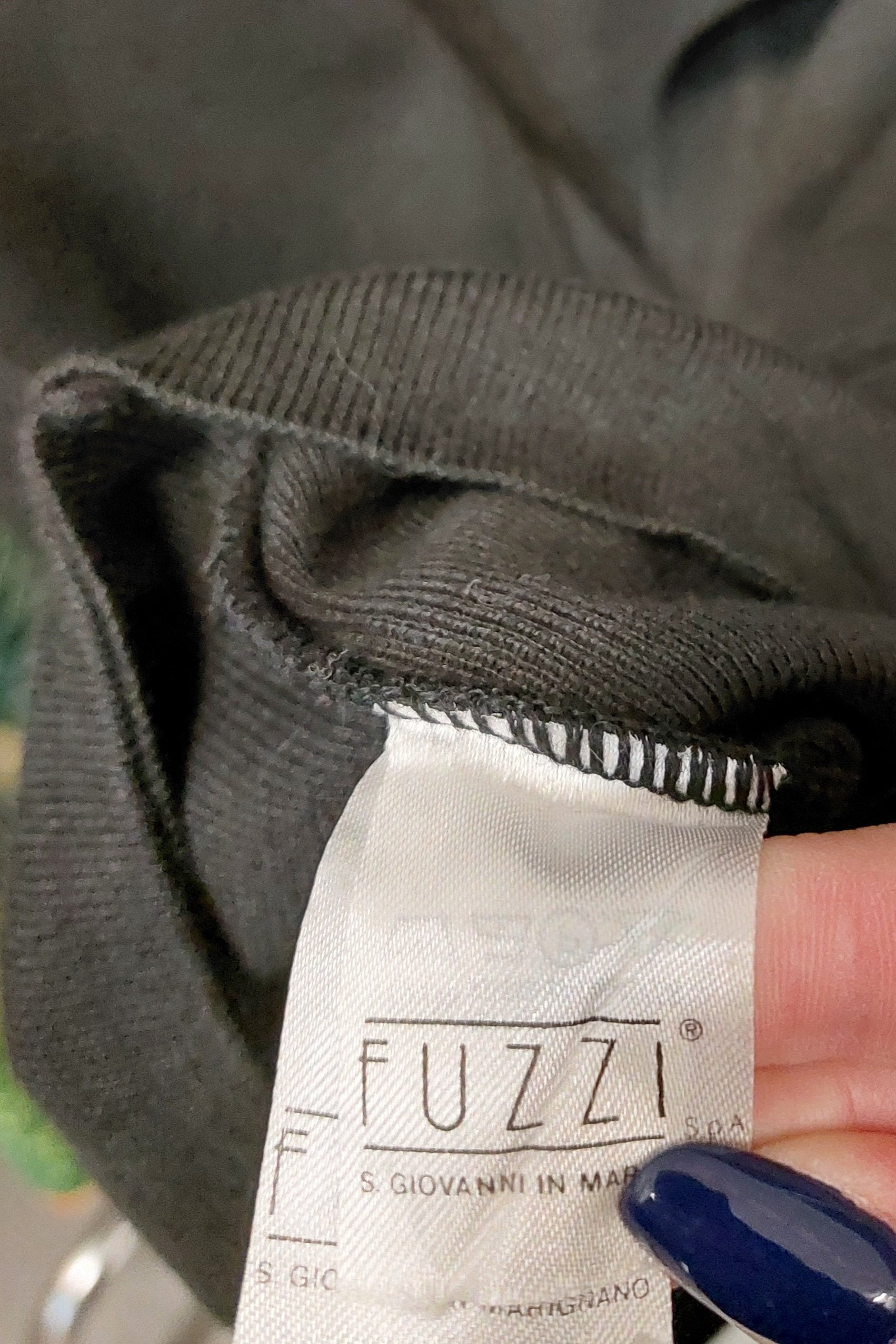 Vintage Woman Black Cardigan - Spring/Summer 1992