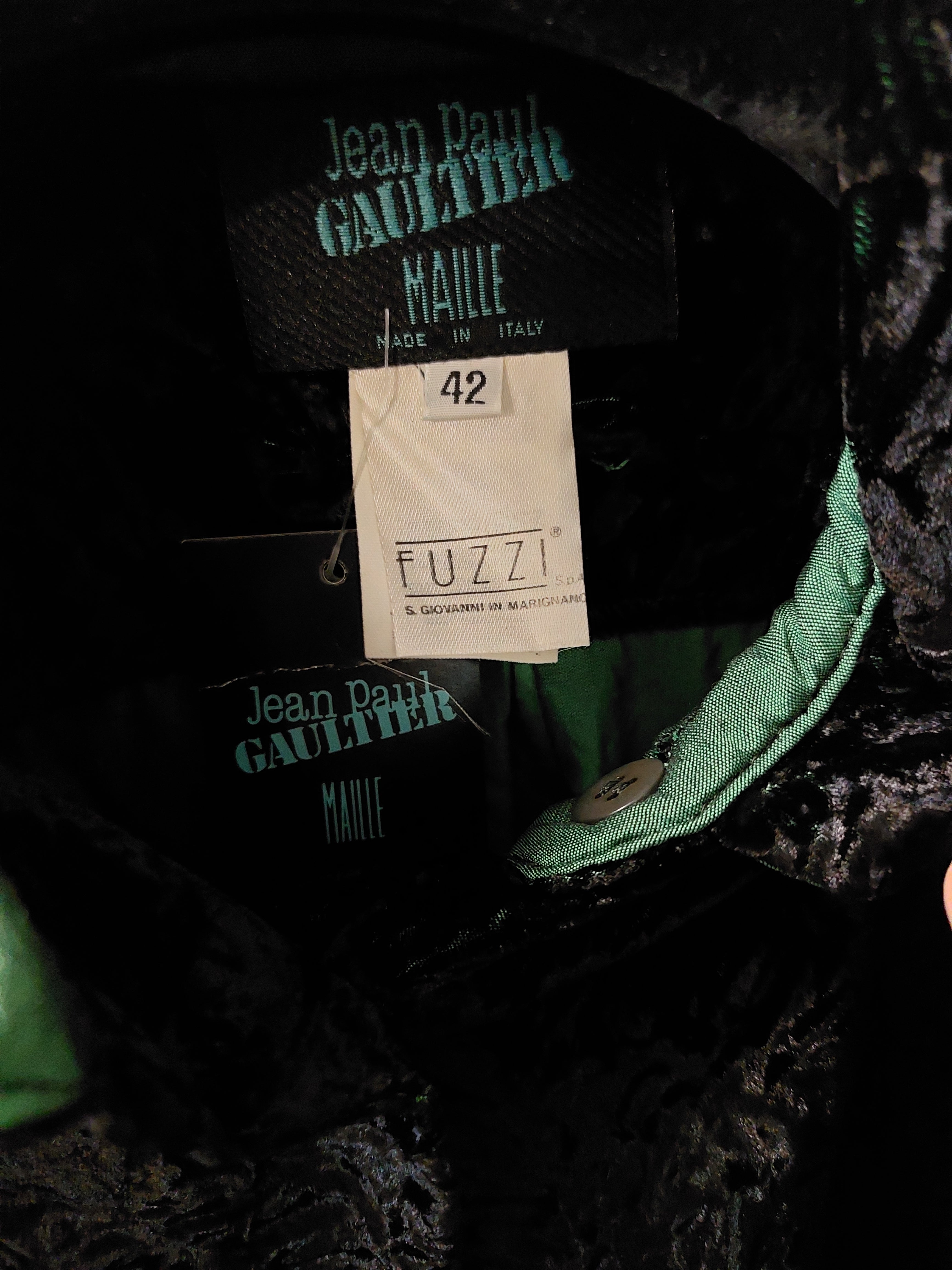 Vintage Woman Velvet Overshirt/Jacket - Autumn/Winter 1993