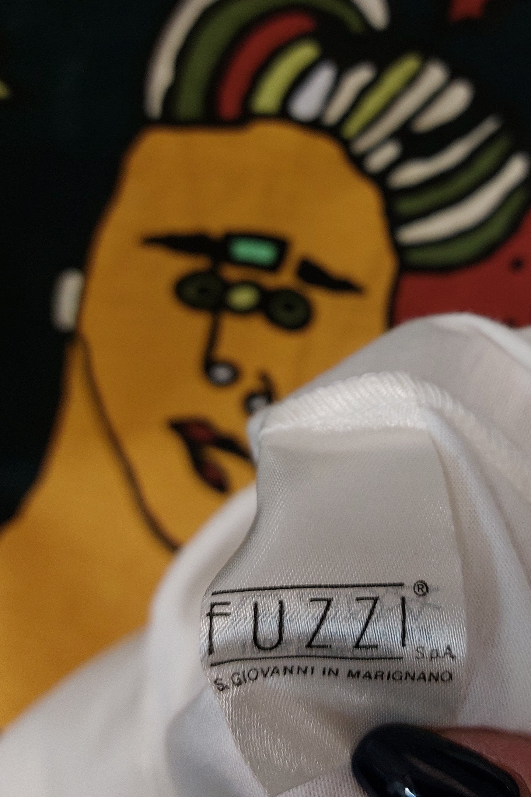 Vintage Woman White Graphic T-Shirt - Spring/Summer 1993