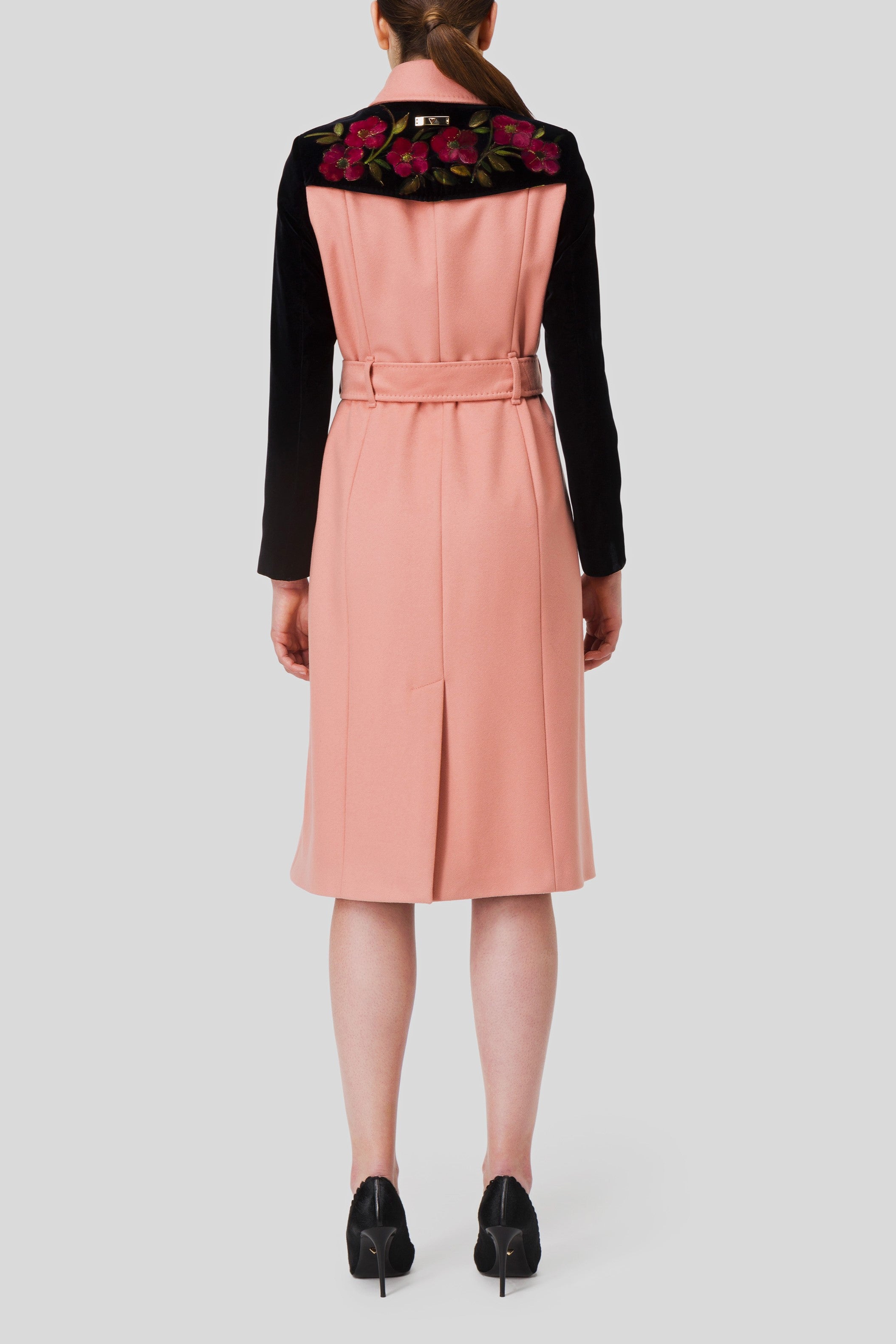 Antonio Croce Casimira Trench Coat Dress