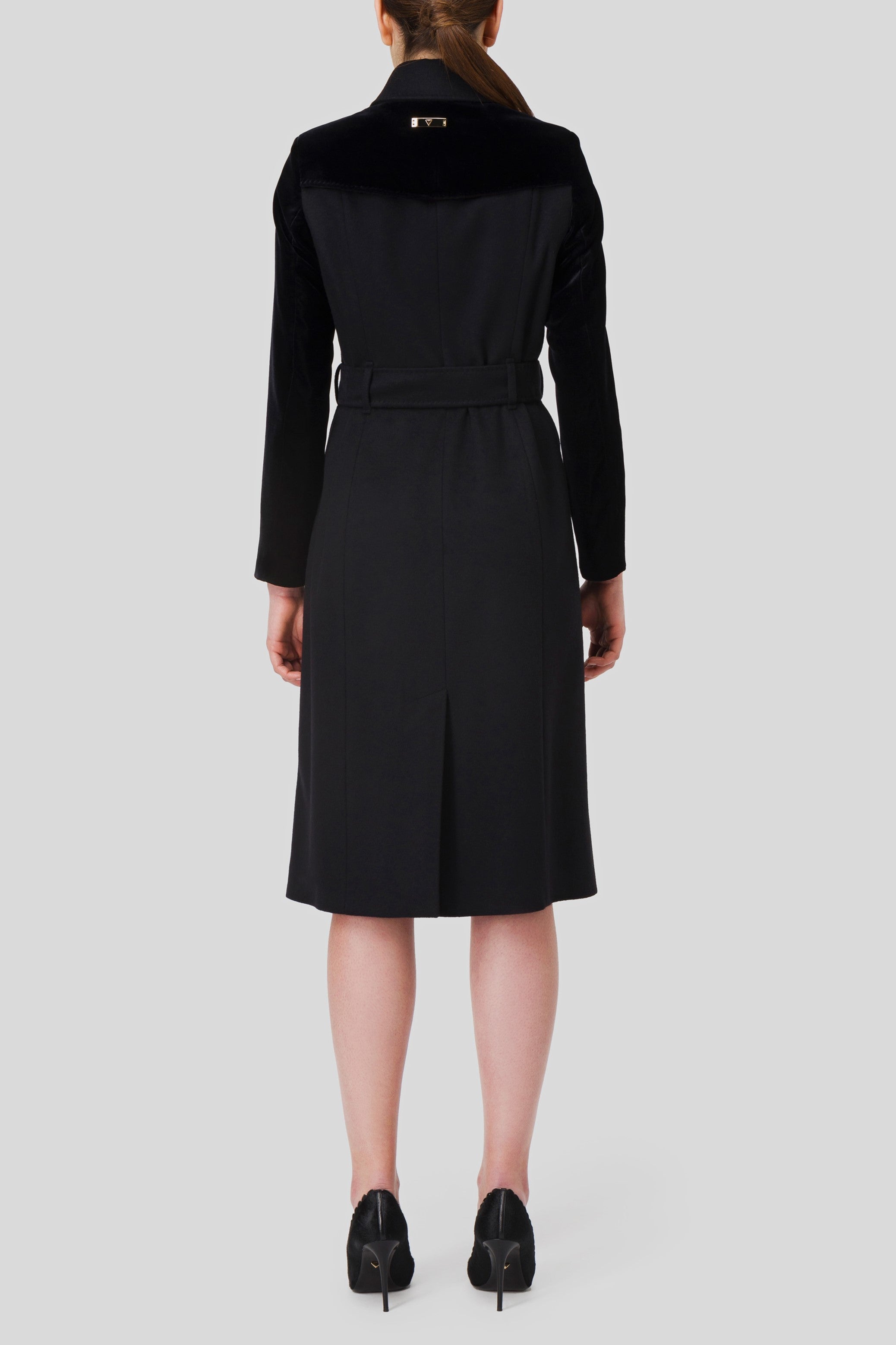 Antonio Croce Casimira Trench Coat Dress