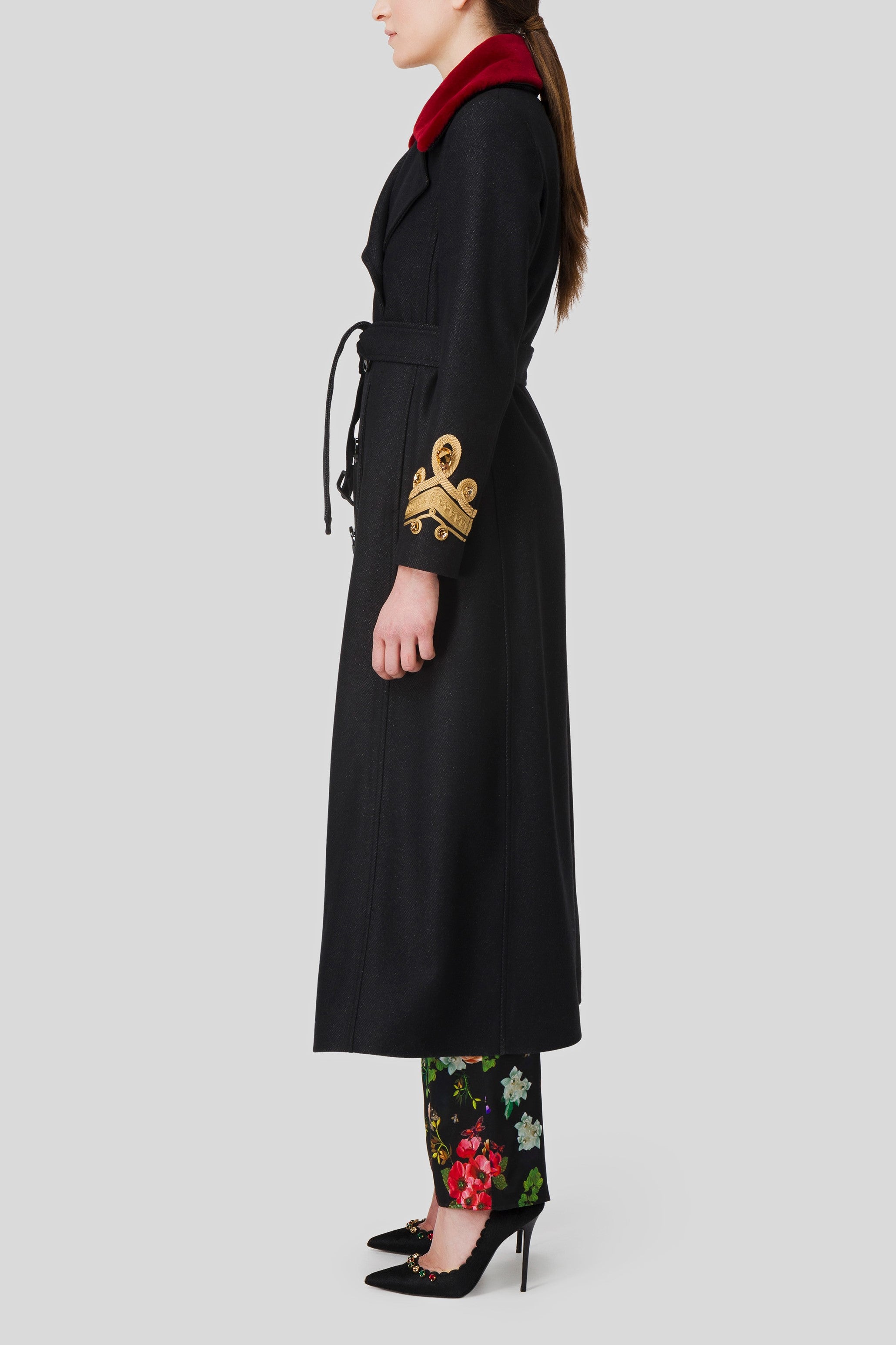 Antonio Croce Coleen Elegant Long Coat
