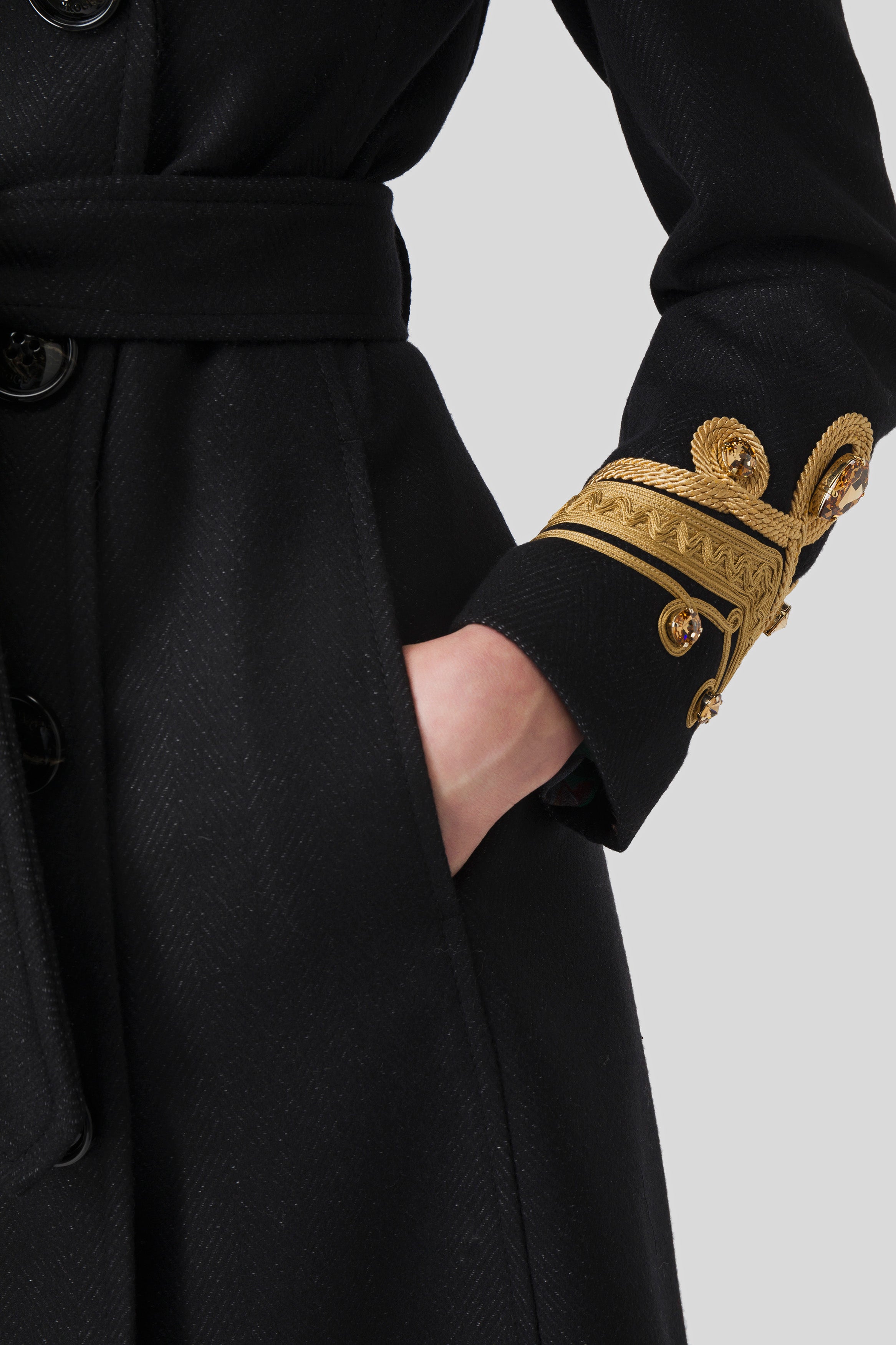 Antonio Croce Coleen Elegant Long Coat