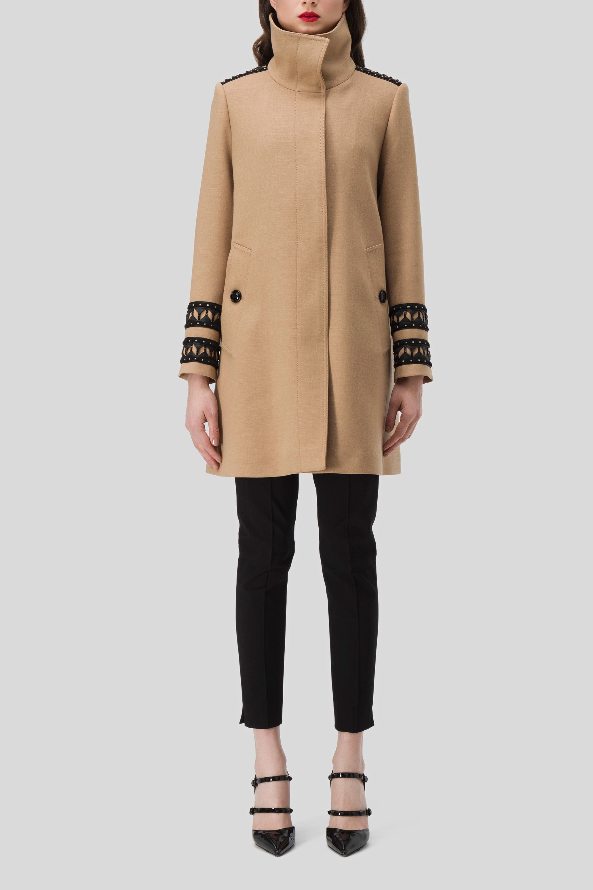 Antonio Croce Coline High-Neck Coat