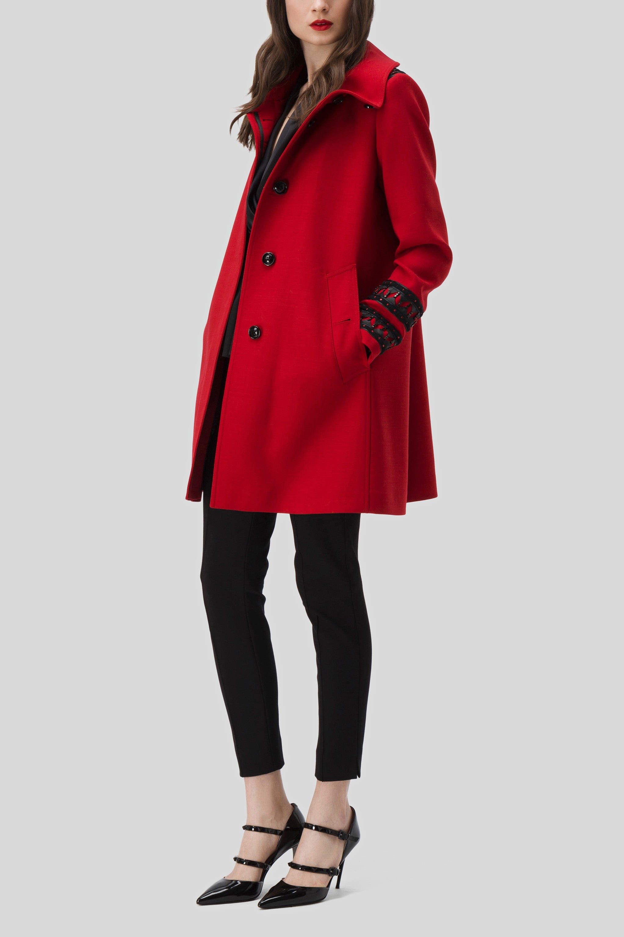 Antonio Croce Coline High-Neck Coat