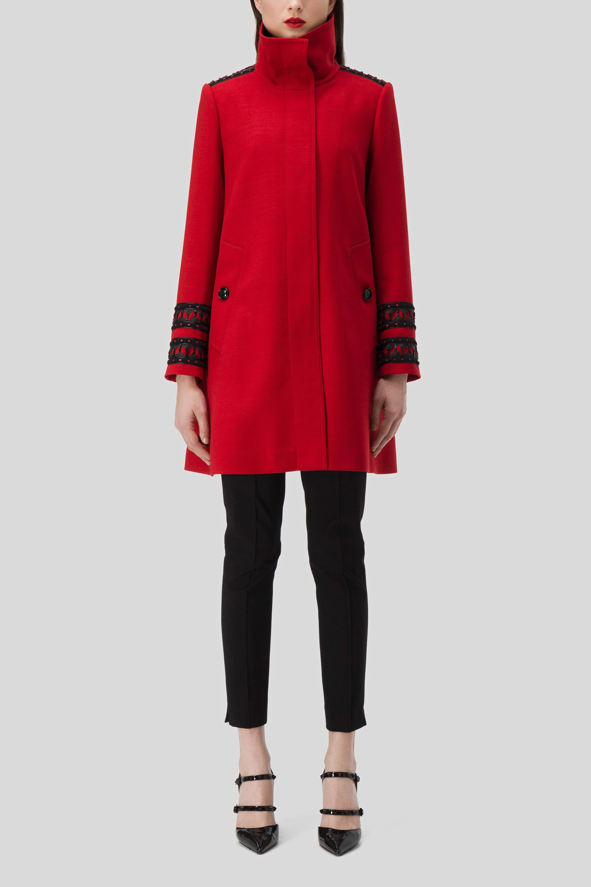 Antonio Croce Coline High-Neck Coat