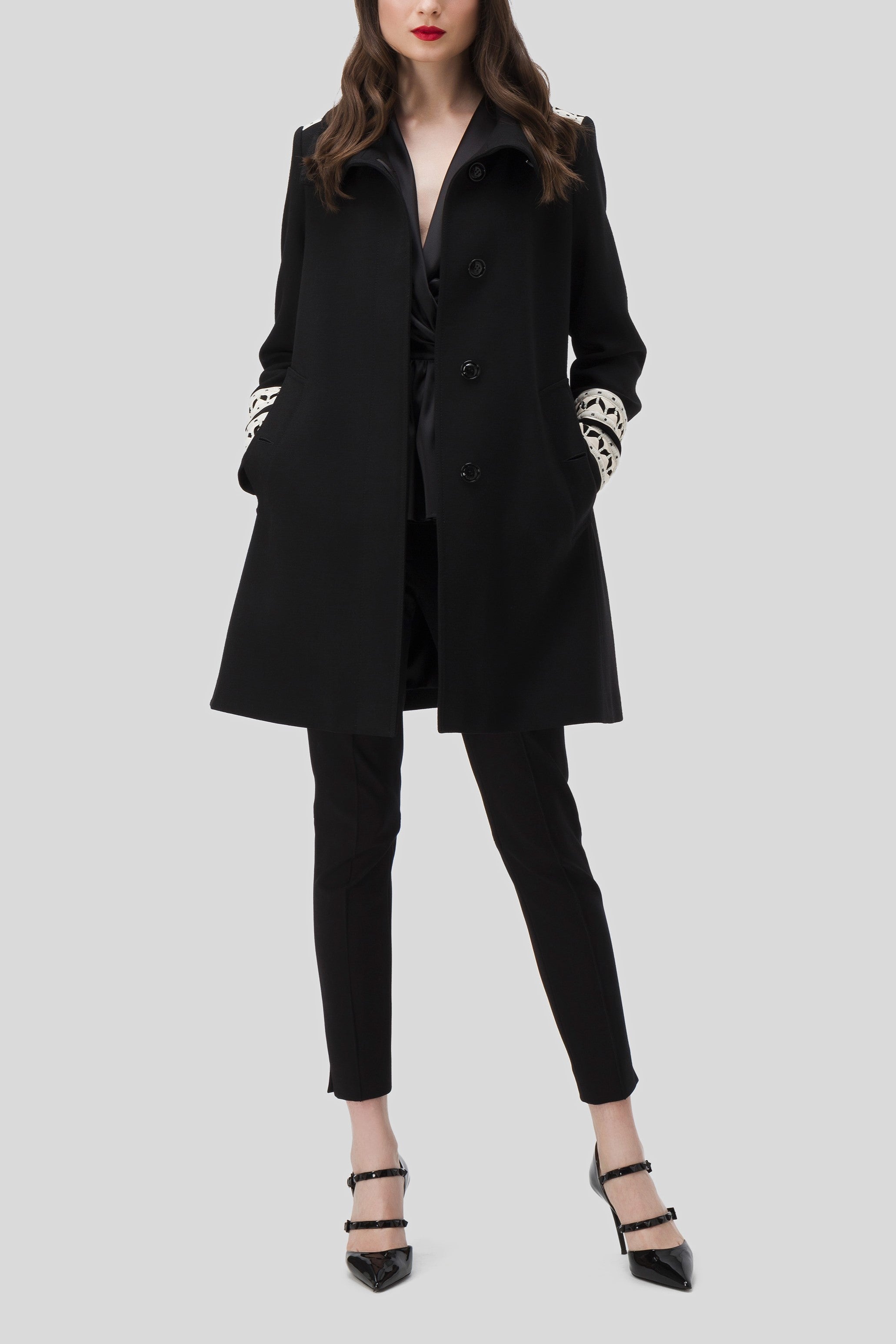 Antonio Croce Coline High-Neck Coat