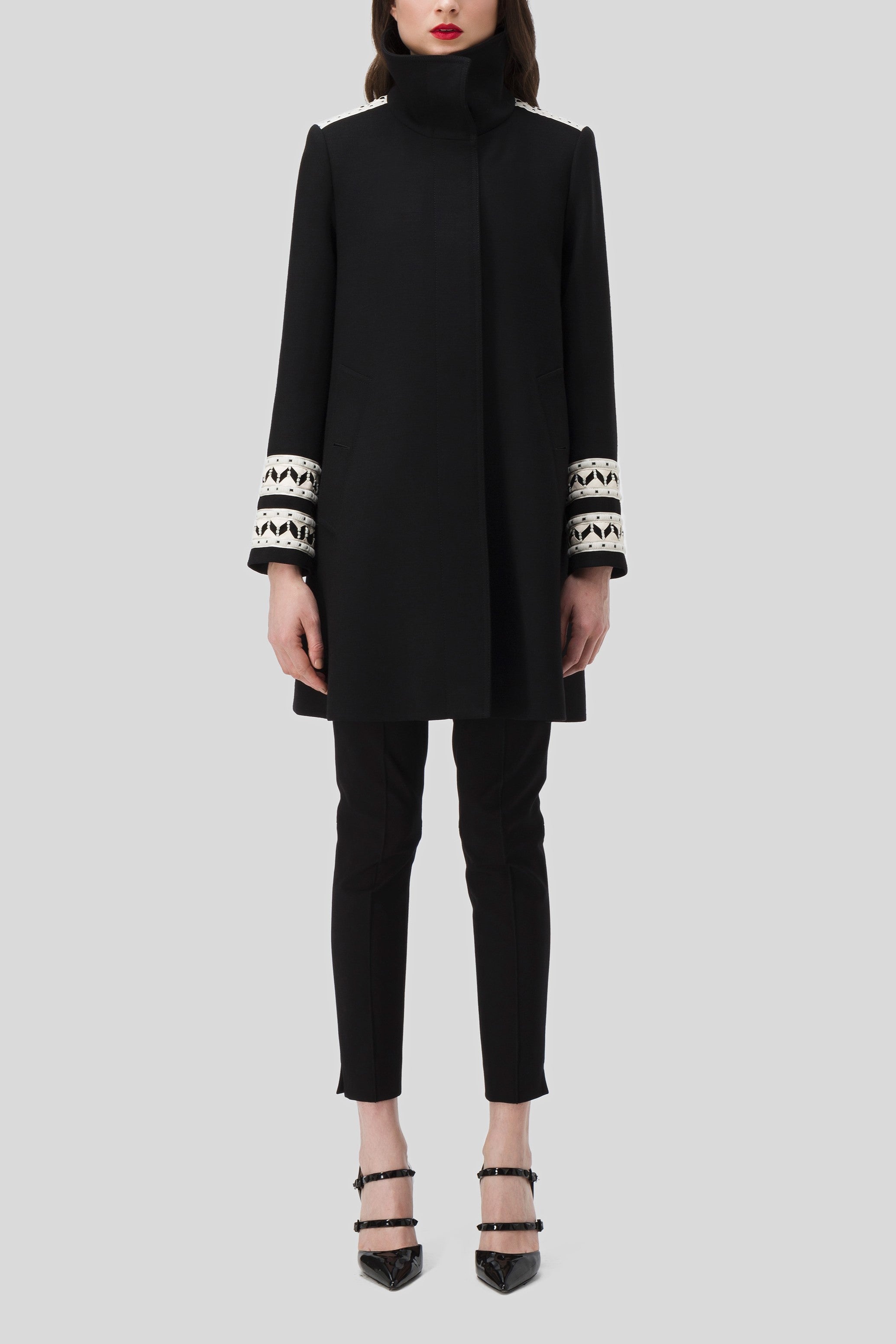 Antonio Croce Coline High-Neck Coat