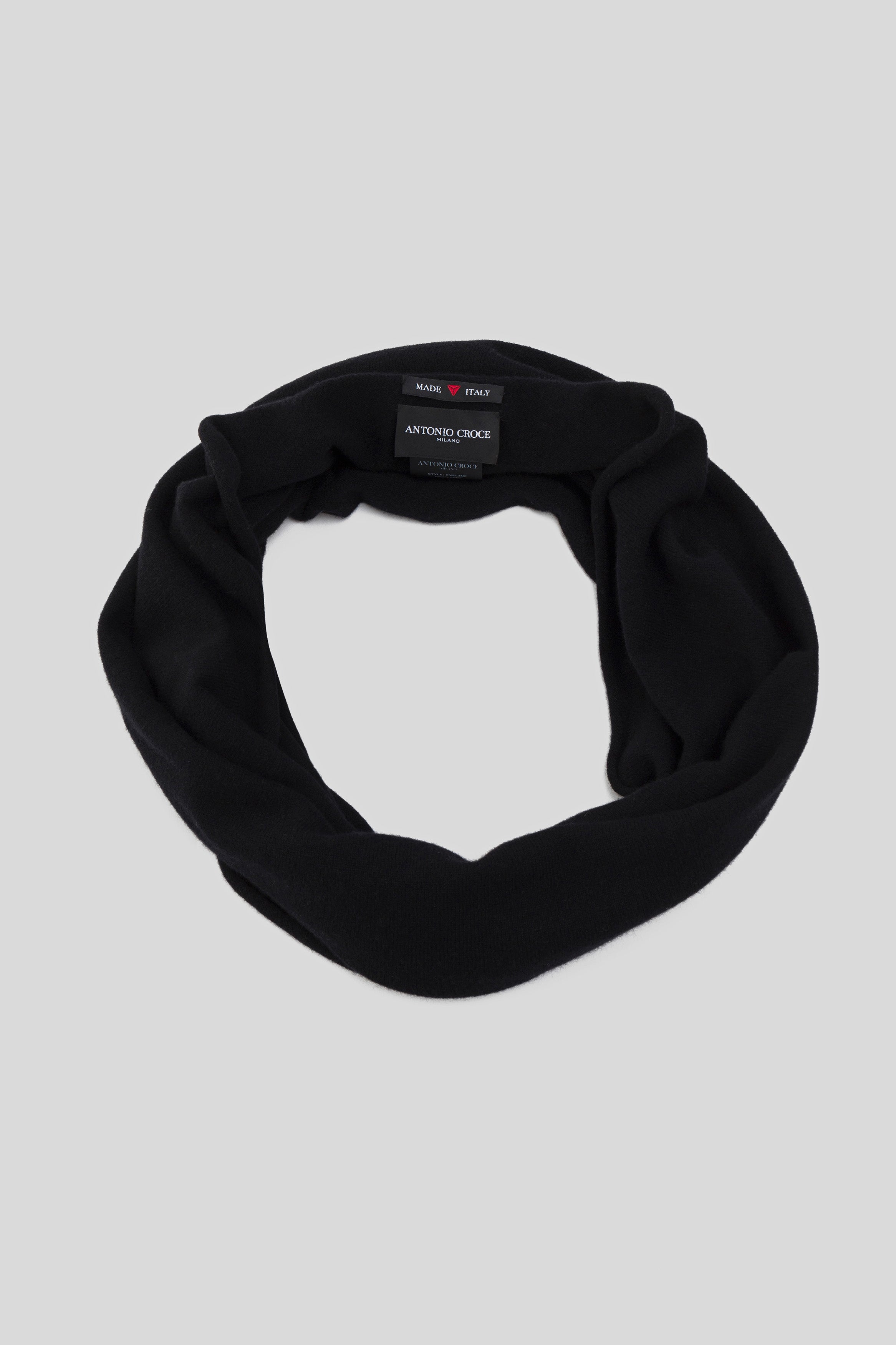Antonio Croce Eveline Black Scarf