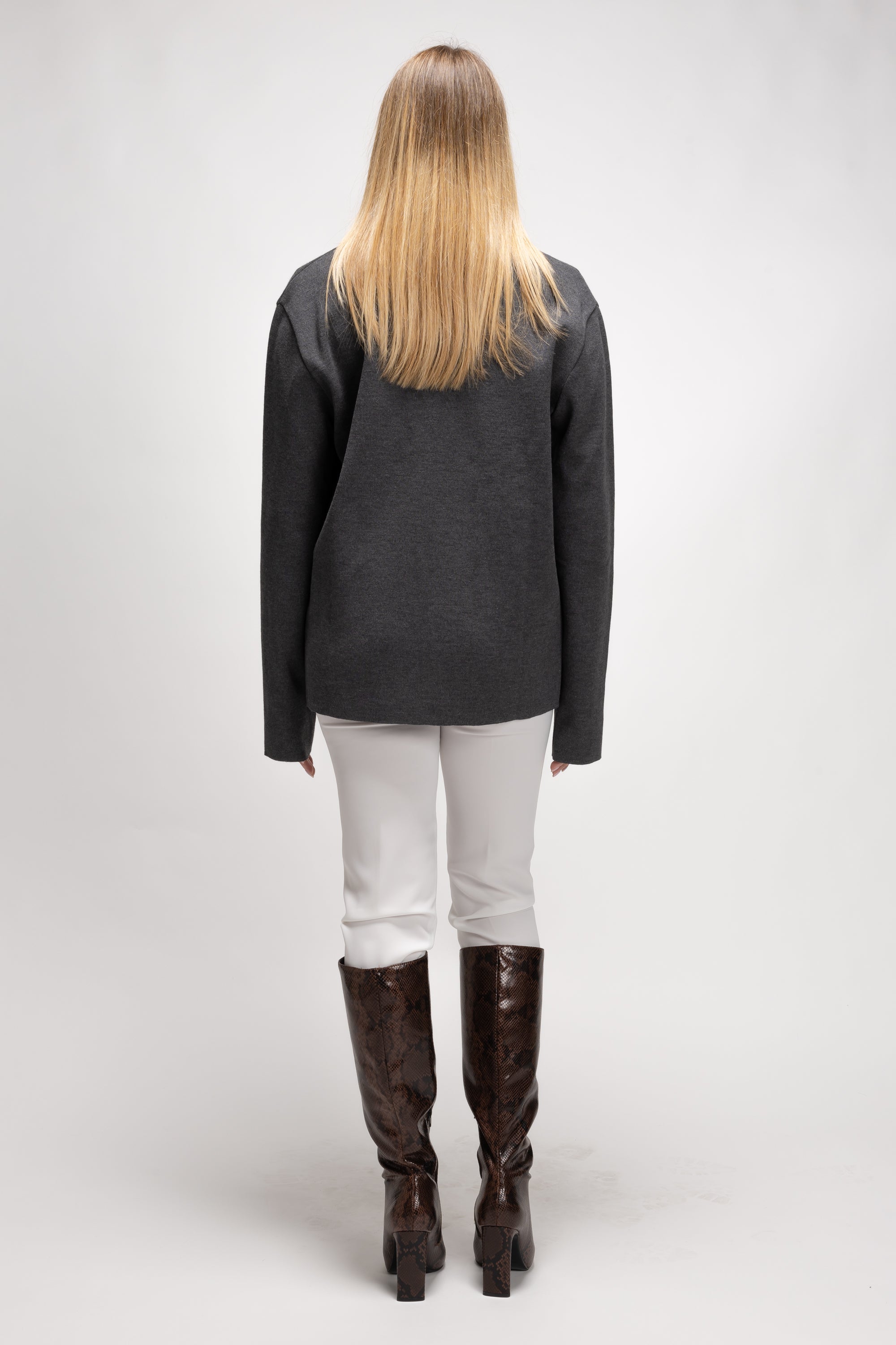 Vintage Woman Grey Cardigan - Autumn/Winter 1993