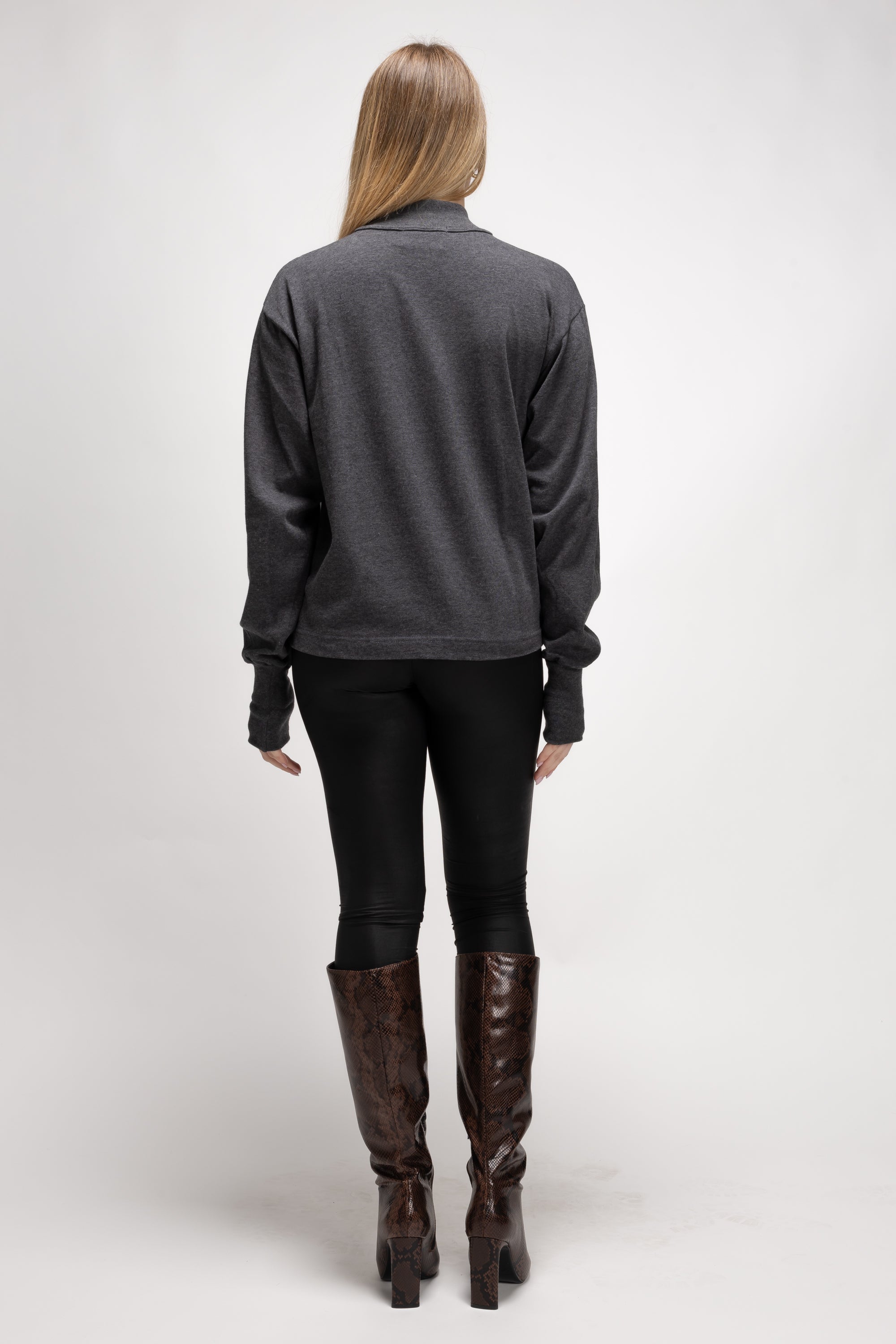 Vintage Woman Grey Sweatshirt - Autumn/Winter 1992
