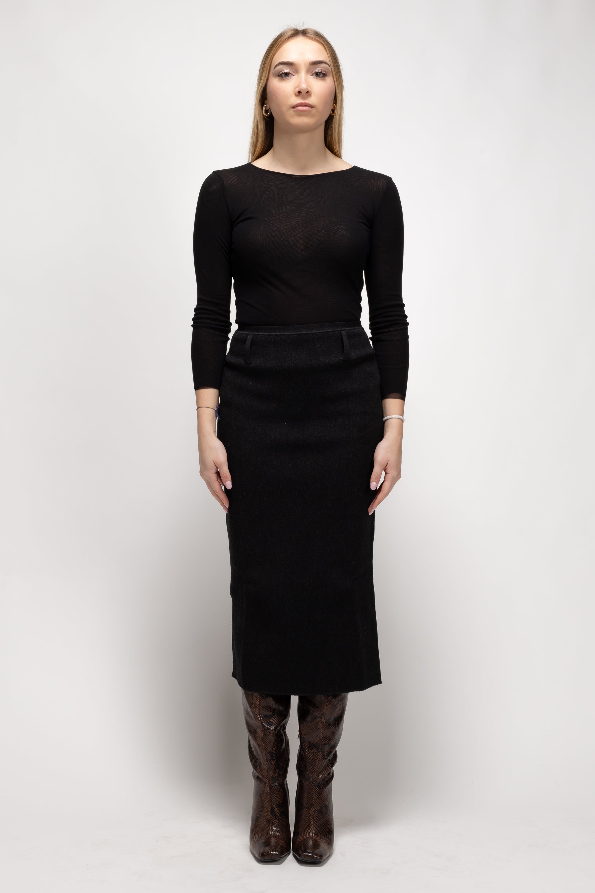 Vintage Woman High-Waisted Skirt - Autumn/Winter 1995