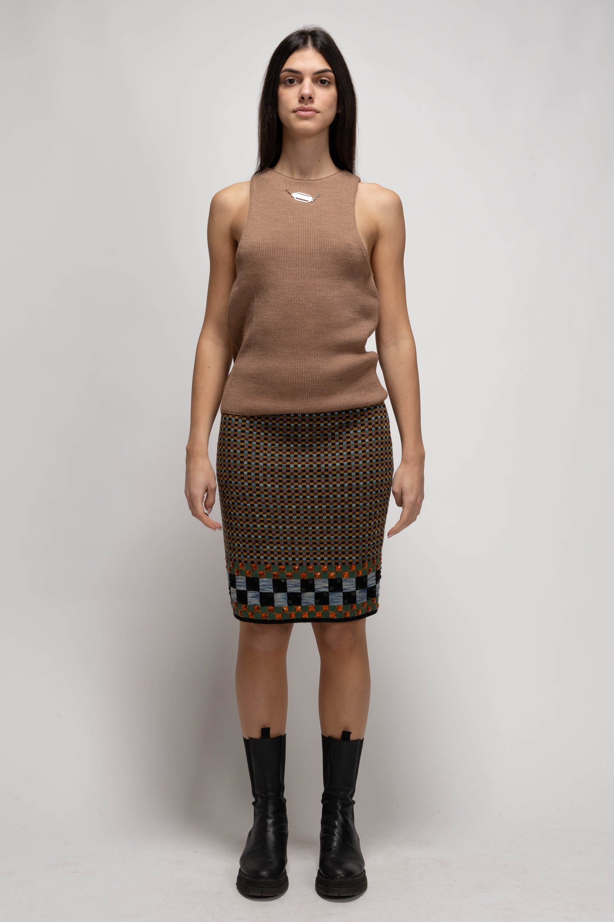 Vintage Woman Knitted Tank Top - Autumn/Winter 1992