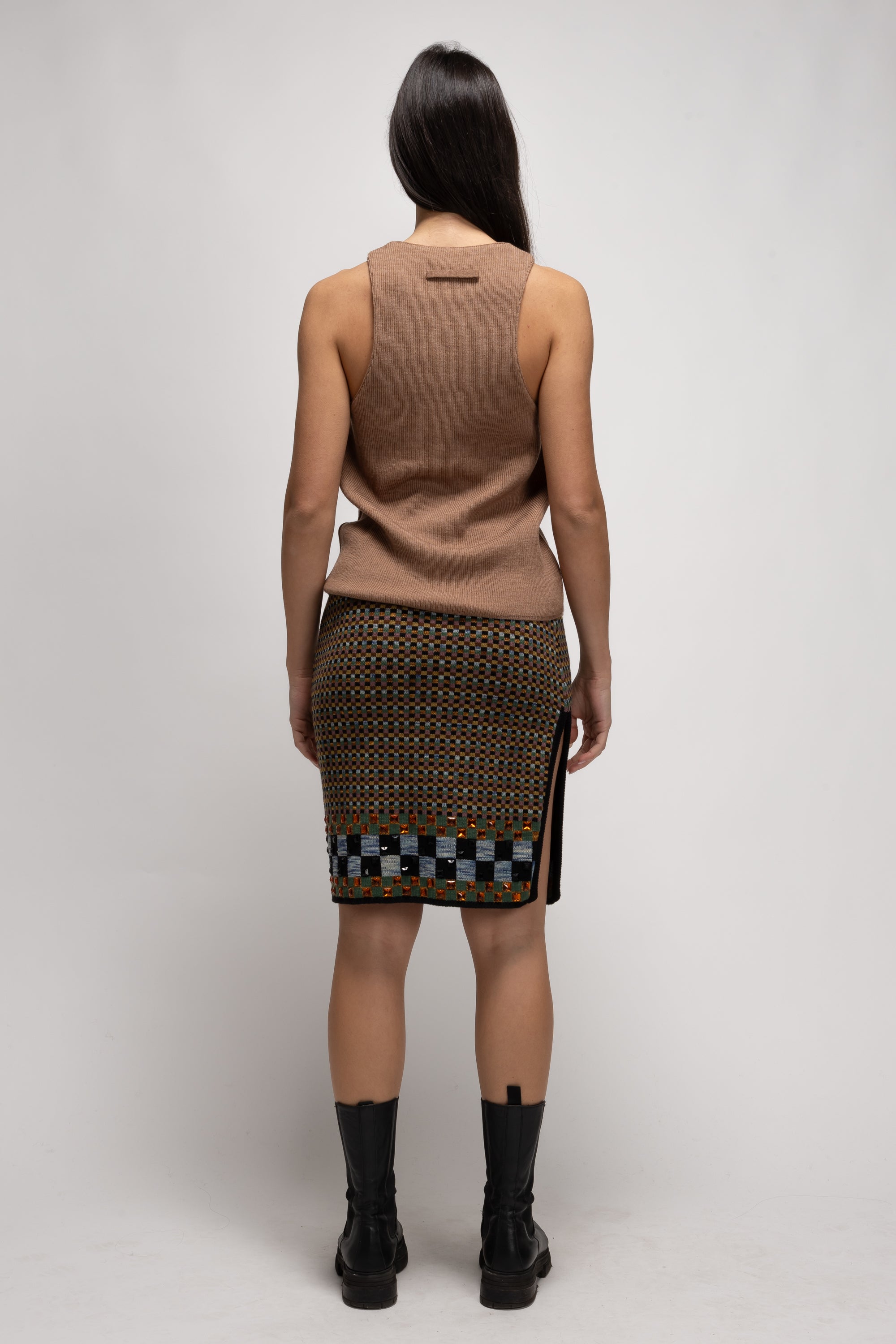 Vintage Woman Knitted Tank Top - Autumn/Winter 1992