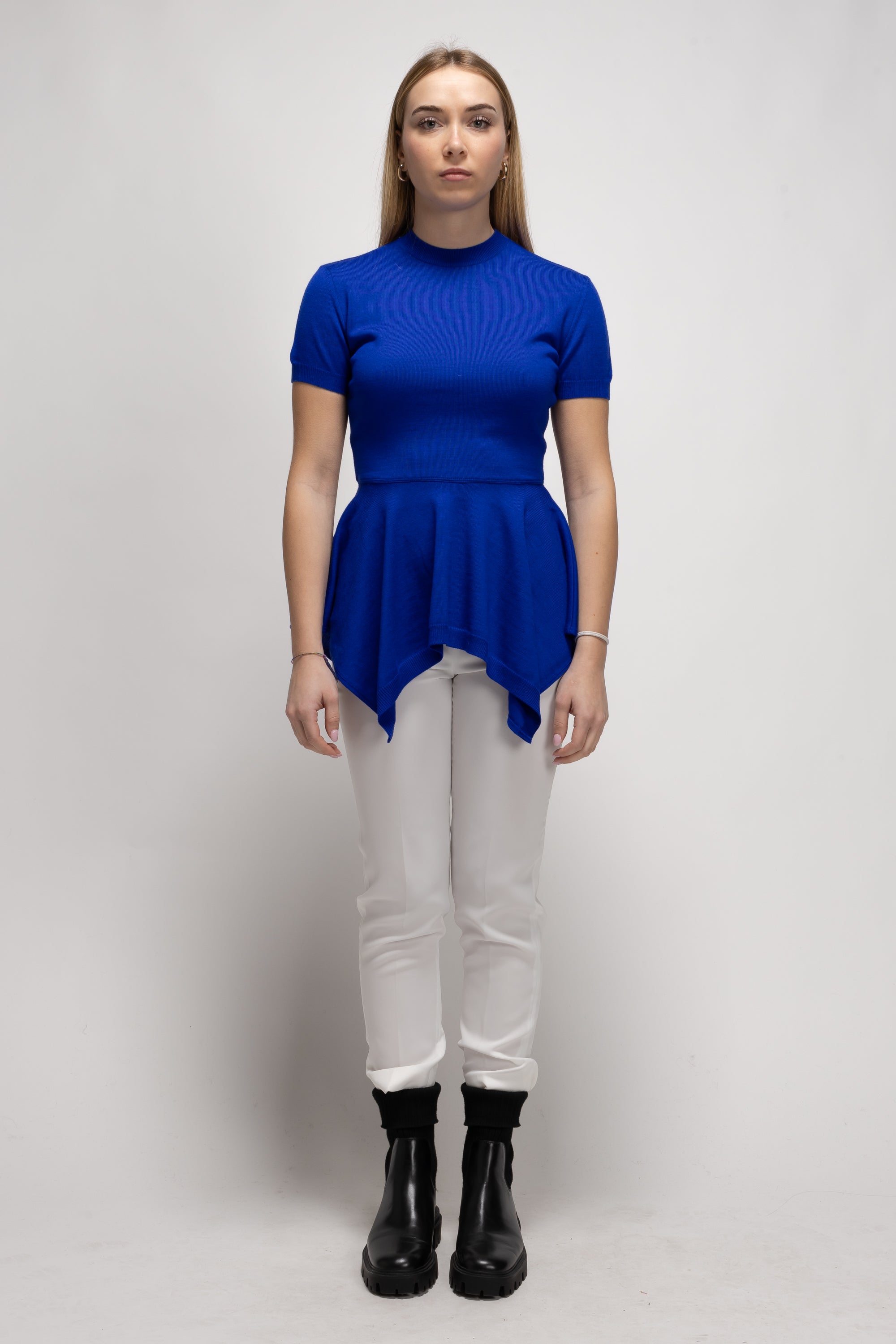 Vintage Woman Blue Top - Autumn/Winter 1991