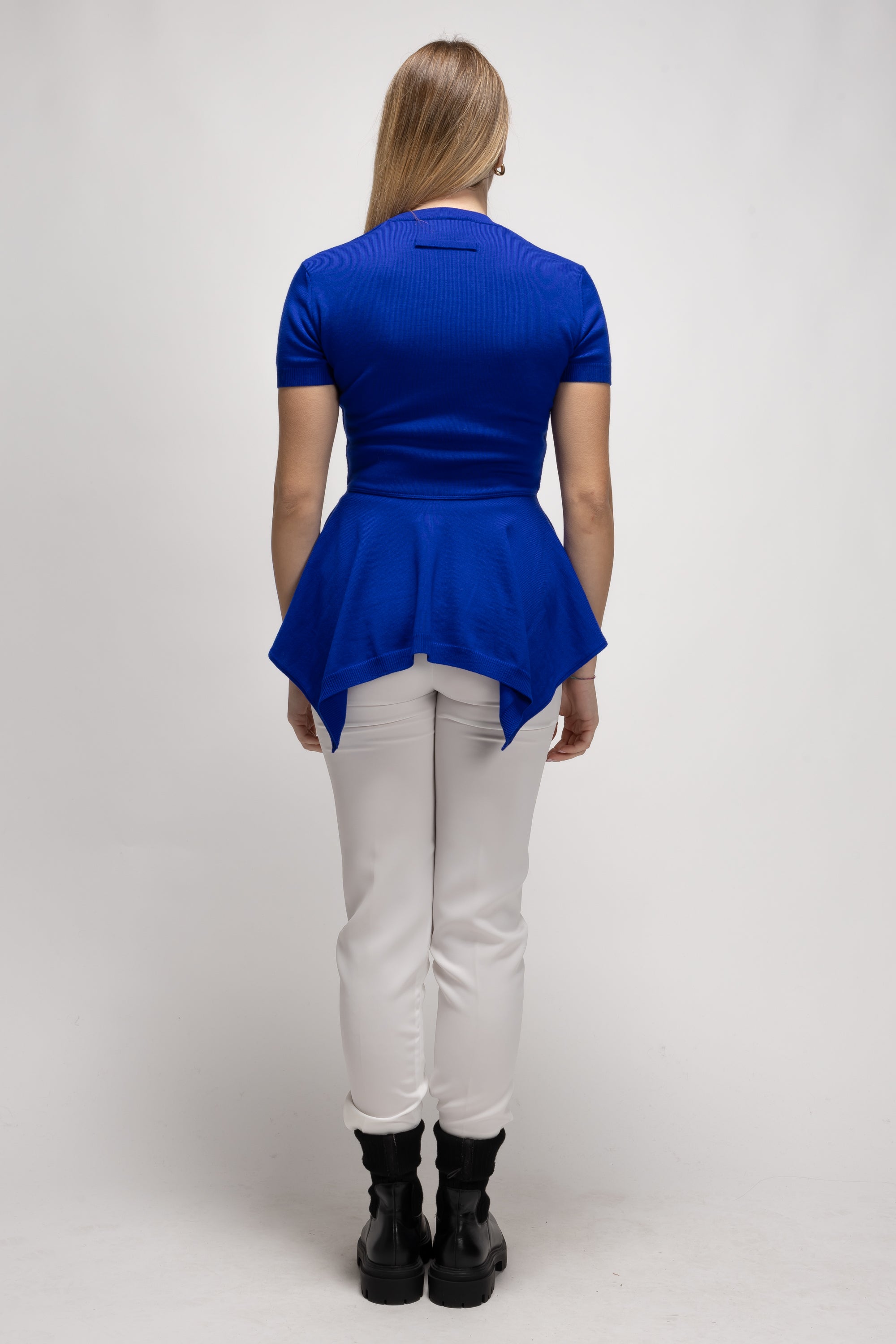 Vintage Woman Blue Top - Autumn/Winter 1991