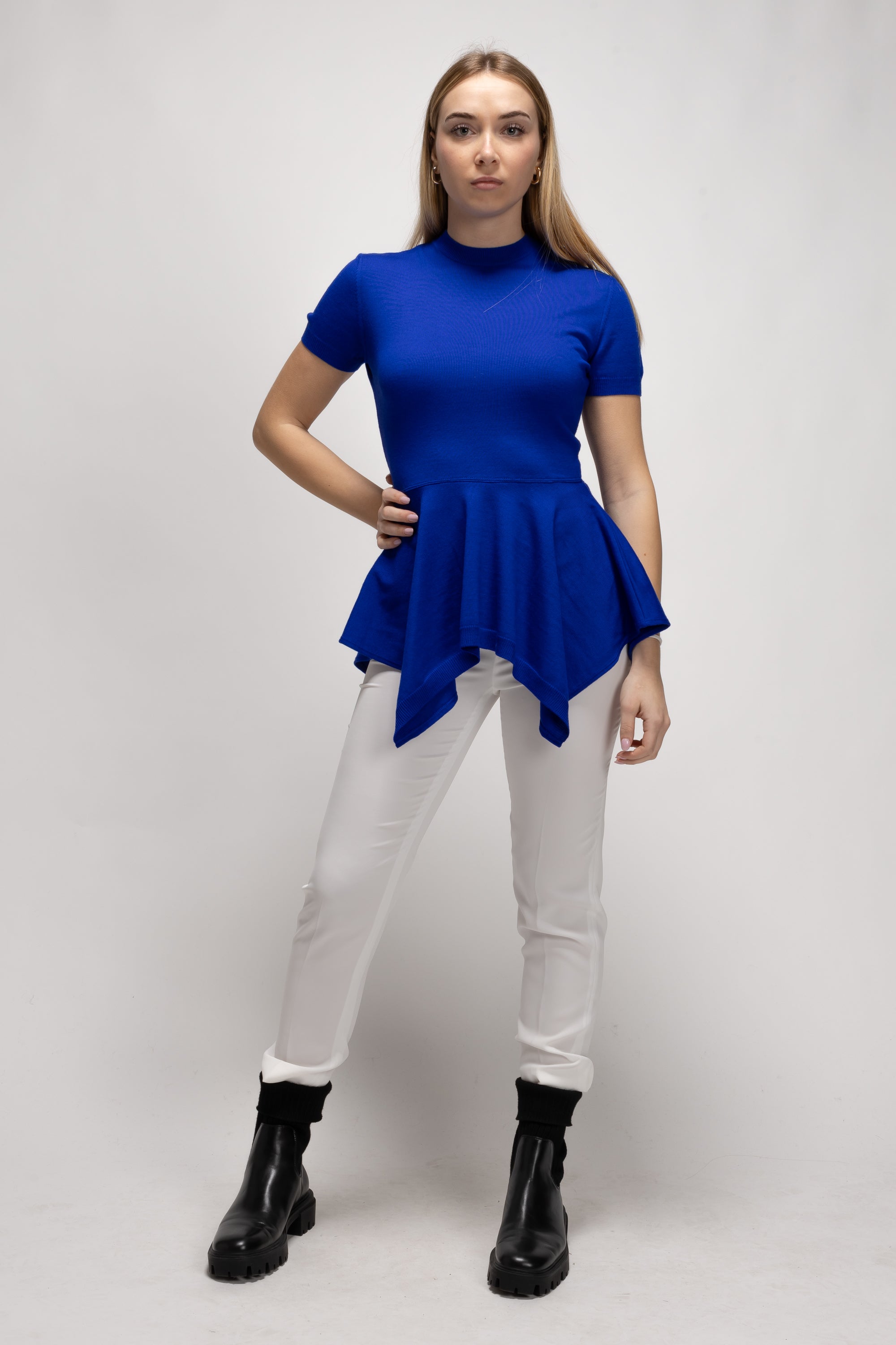 Vintage Woman Blue Top - Autumn/Winter 1991