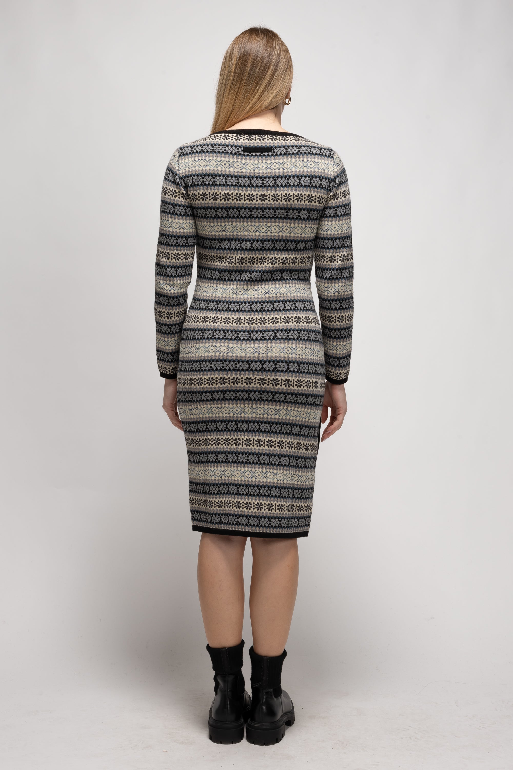 Vintage Woman Warm Mini Dress - Autumn/Winter 1990
