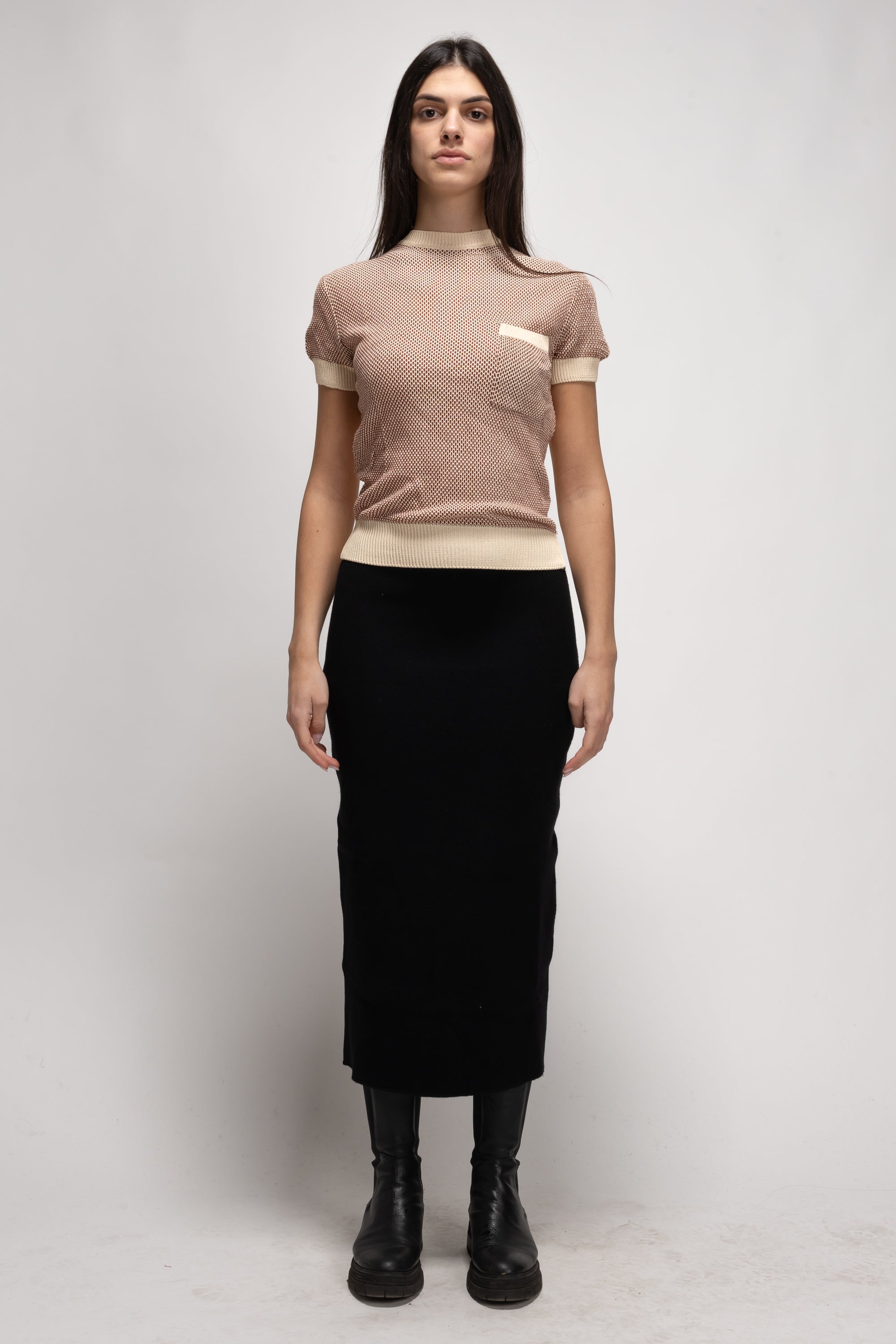 Vintage Woman White Relaxed Fit Top - Spring/Summer 1993