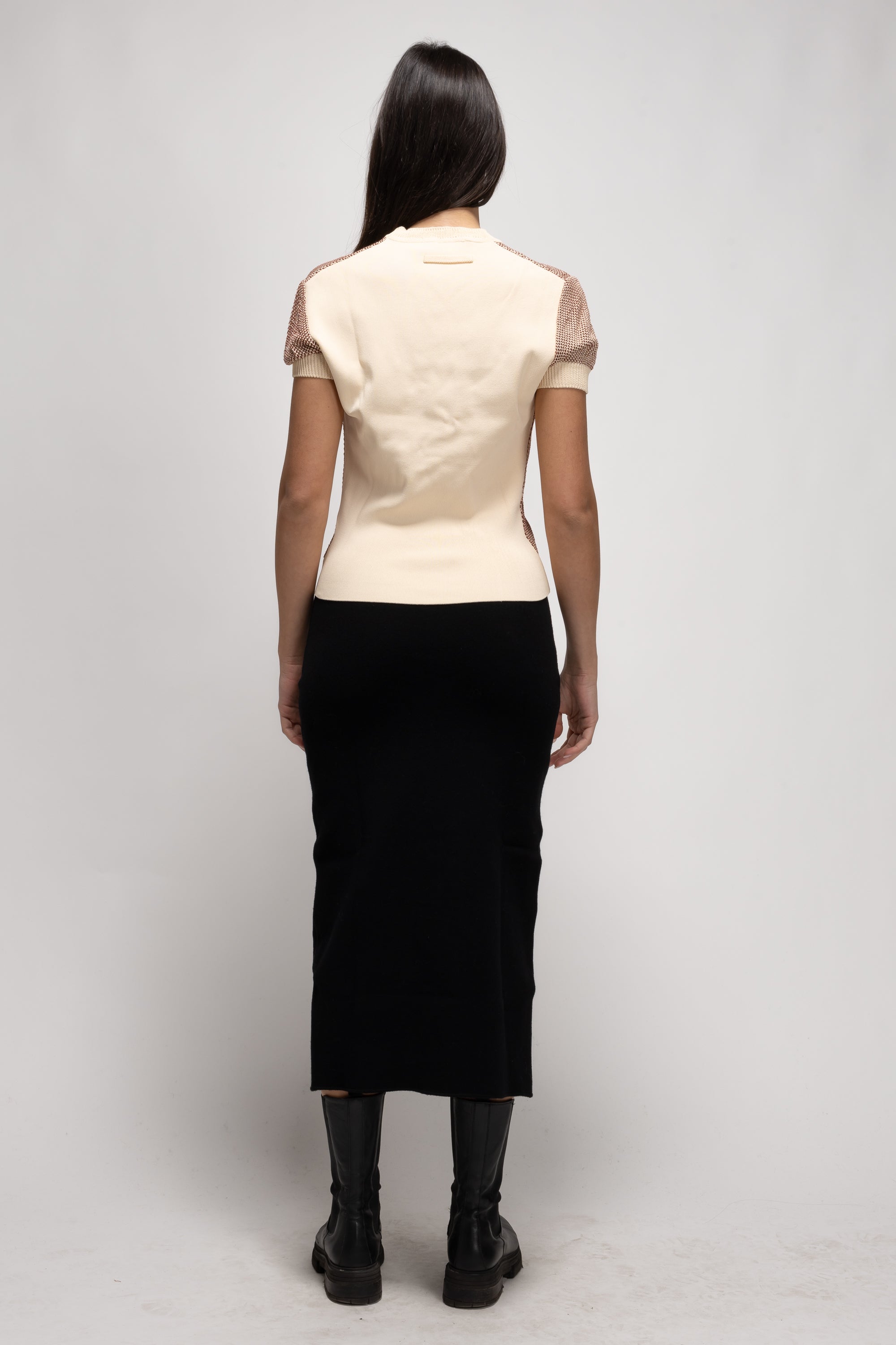 Vintage Woman White Relaxed Fit Top - Spring/Summer 1993