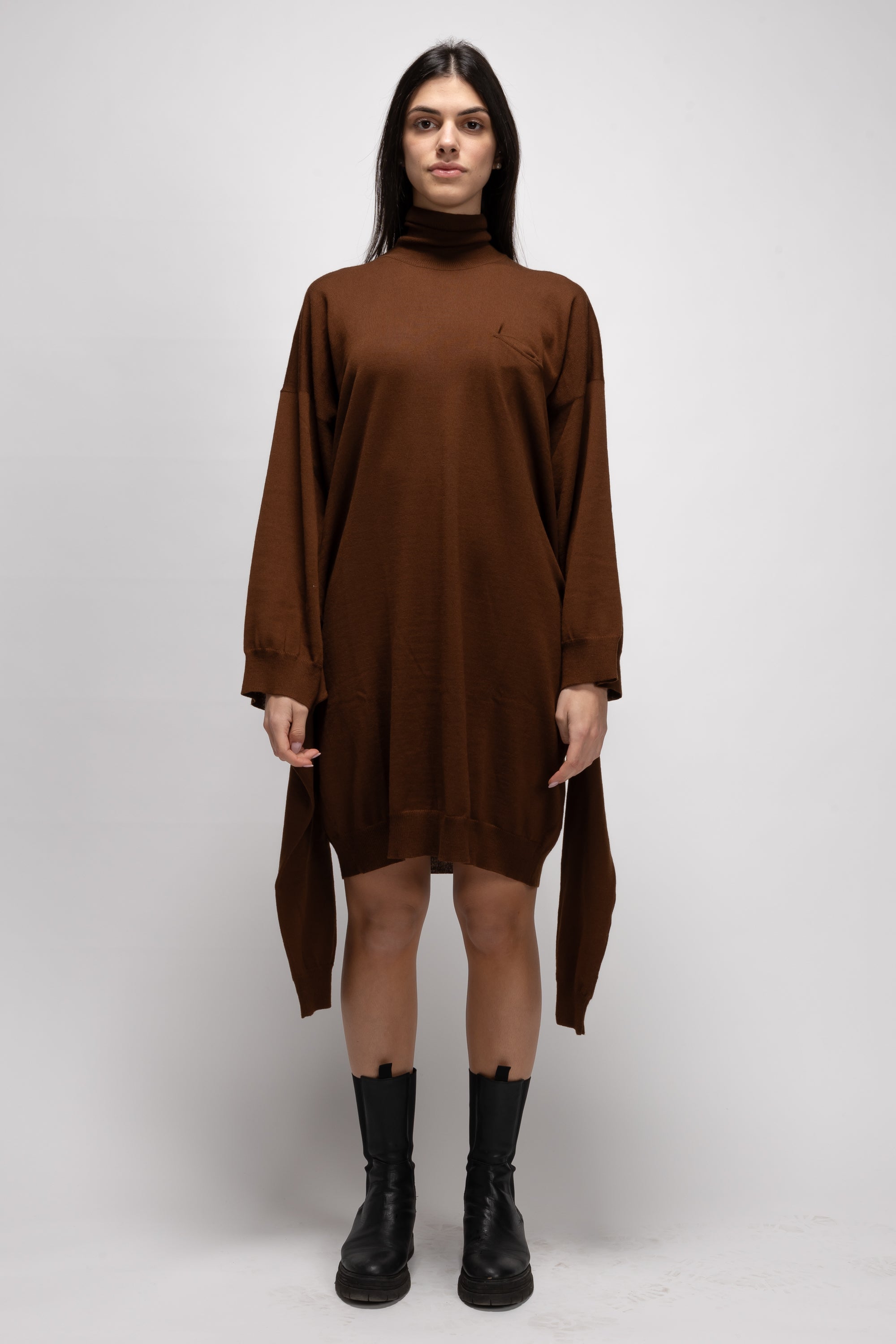Vintage Woman Vintage Oversized Turtleneck Dress - Autumn/Winter 1993
