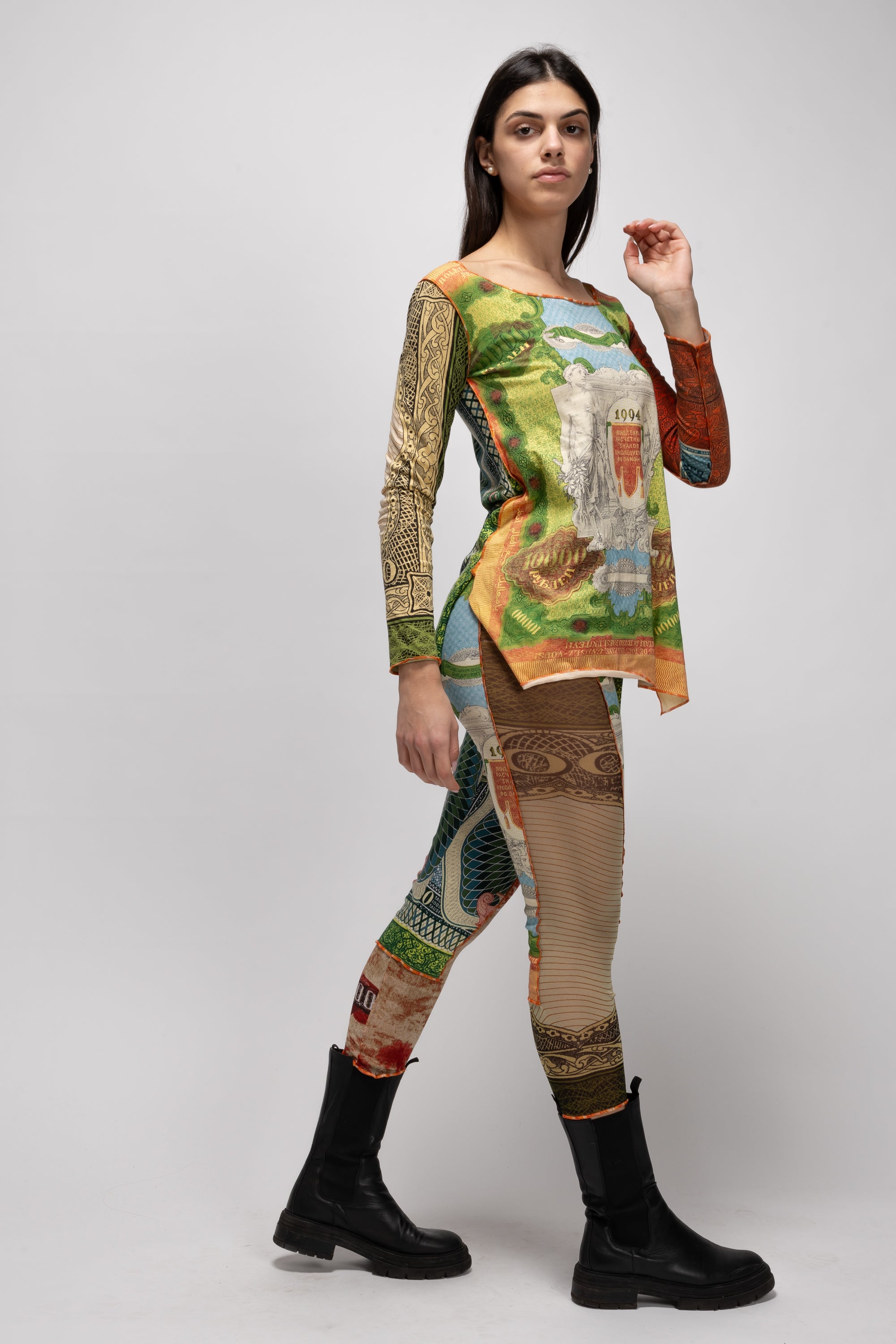 Vintage Woman Print T-Shirt - Spring/Summer 1994