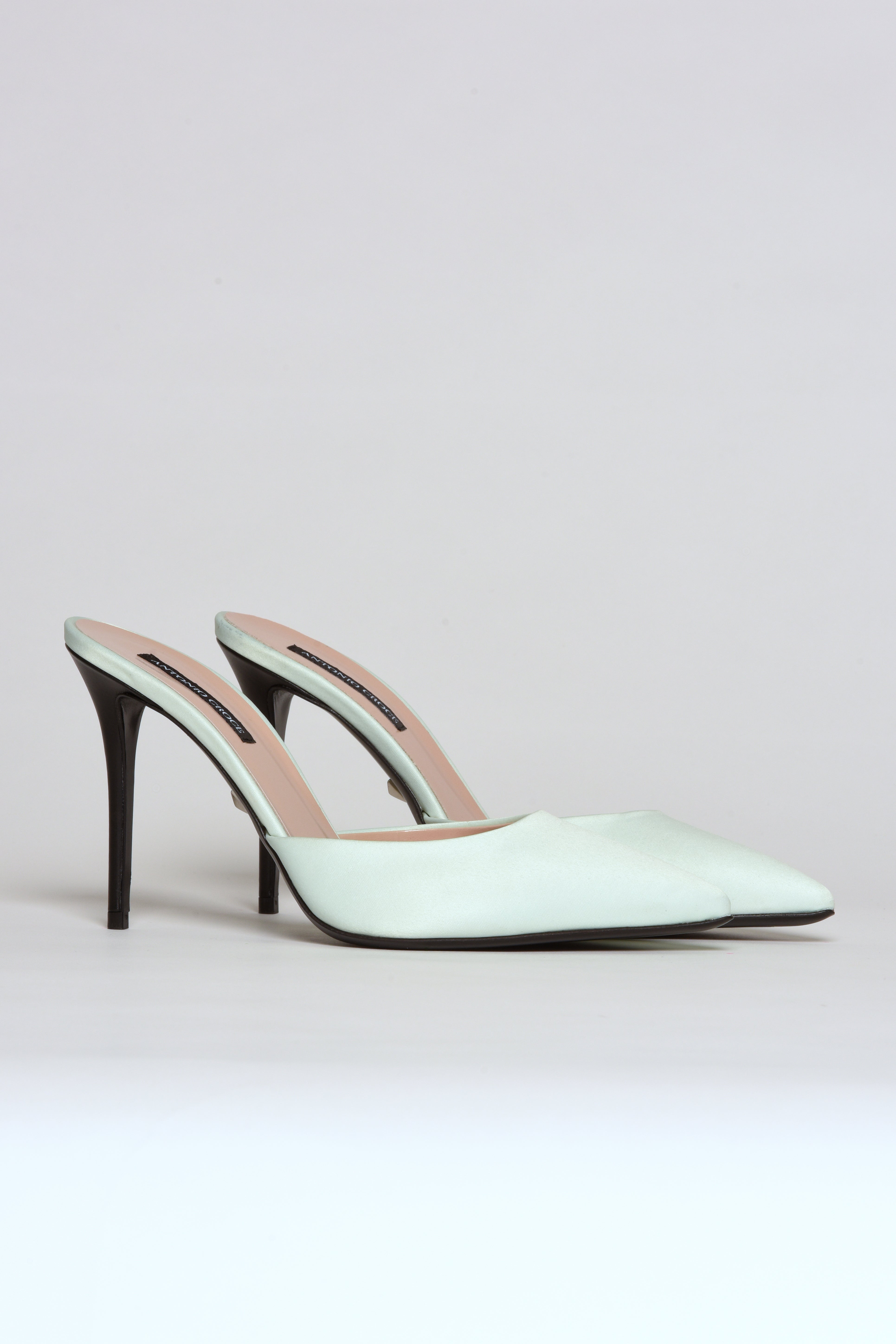 Antonio Croce Satin Mules