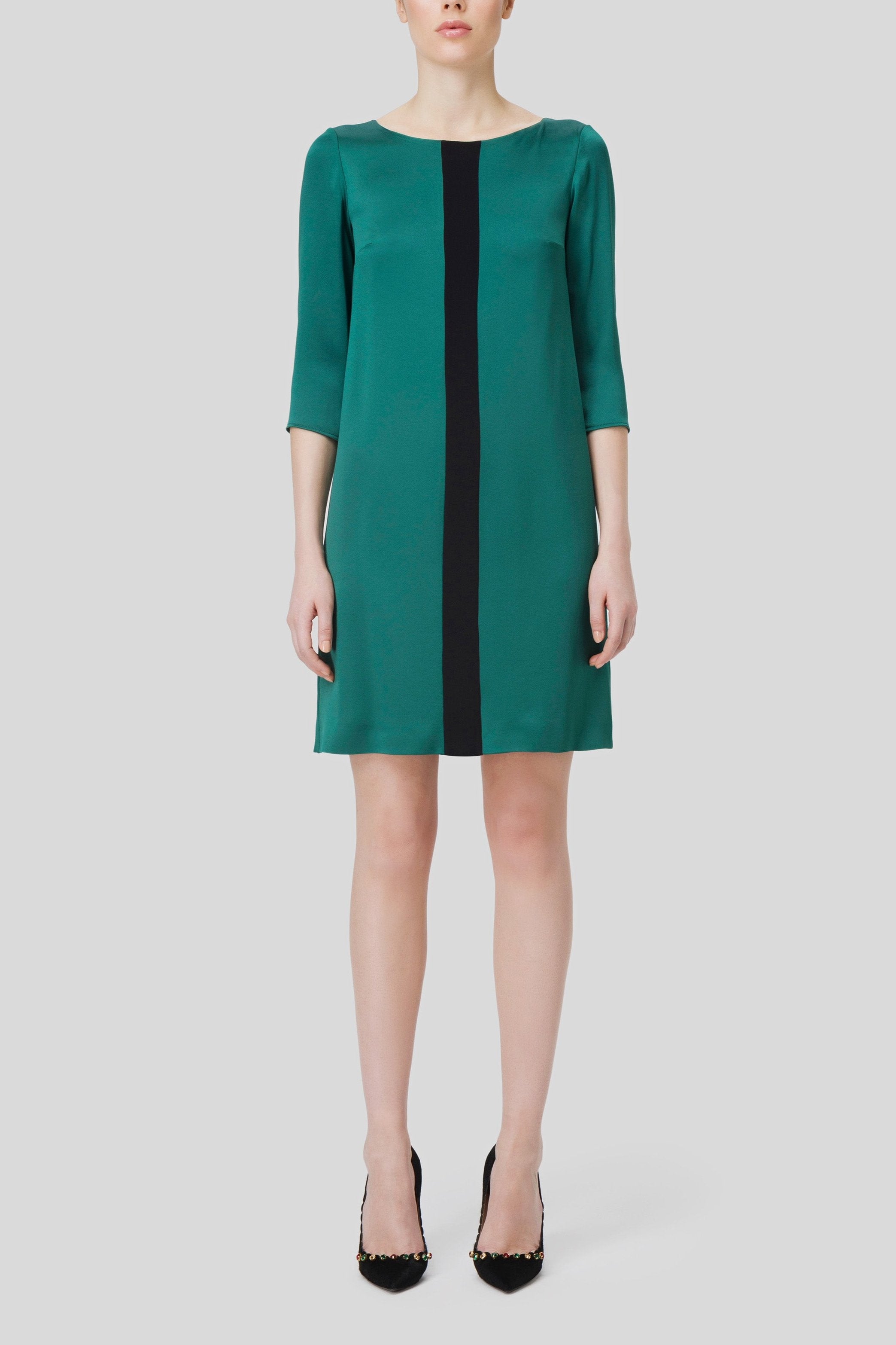 Antonio Croce Alara Contrast Panel Dress