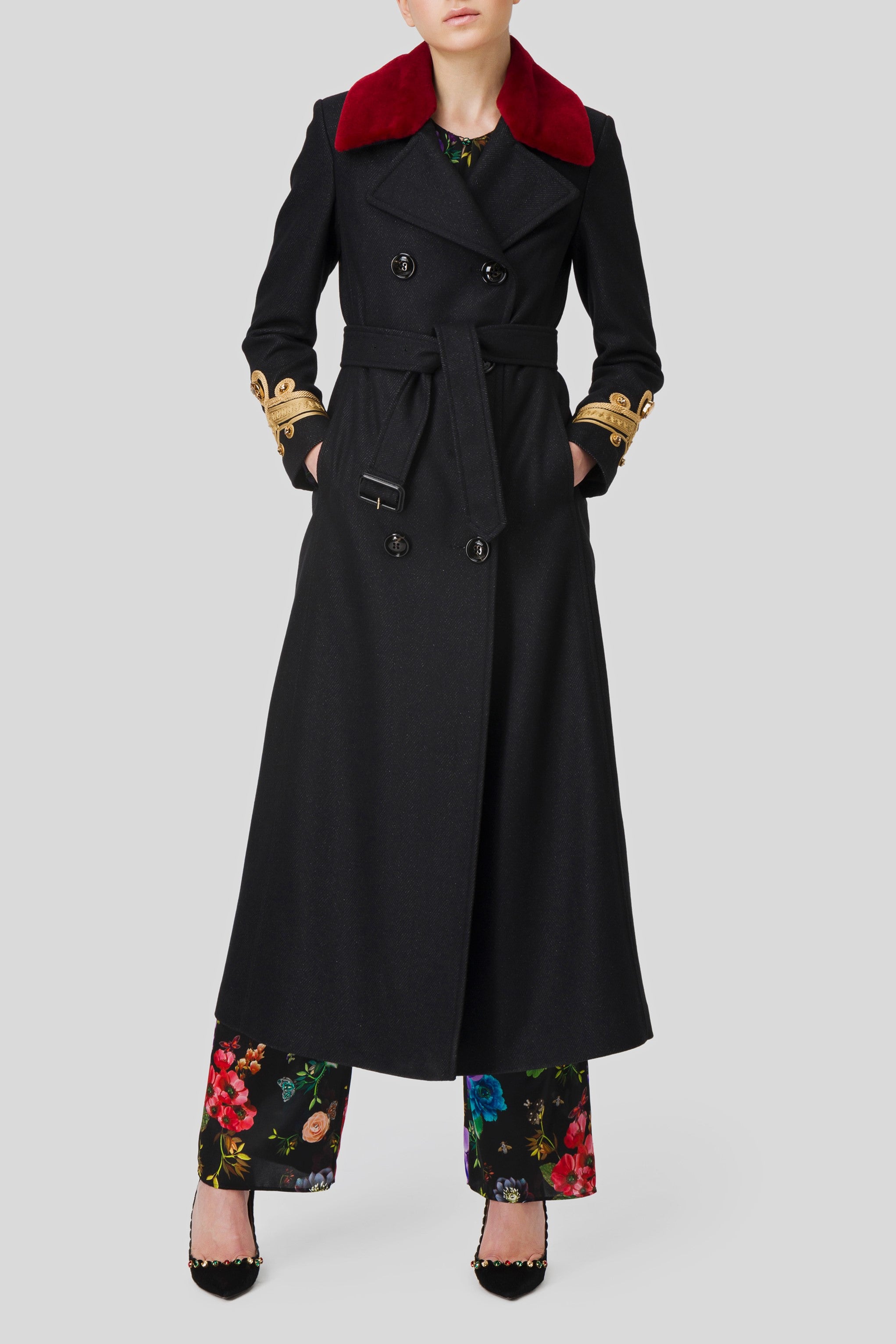 Antonio Croce Coleen Elegant Long Coat