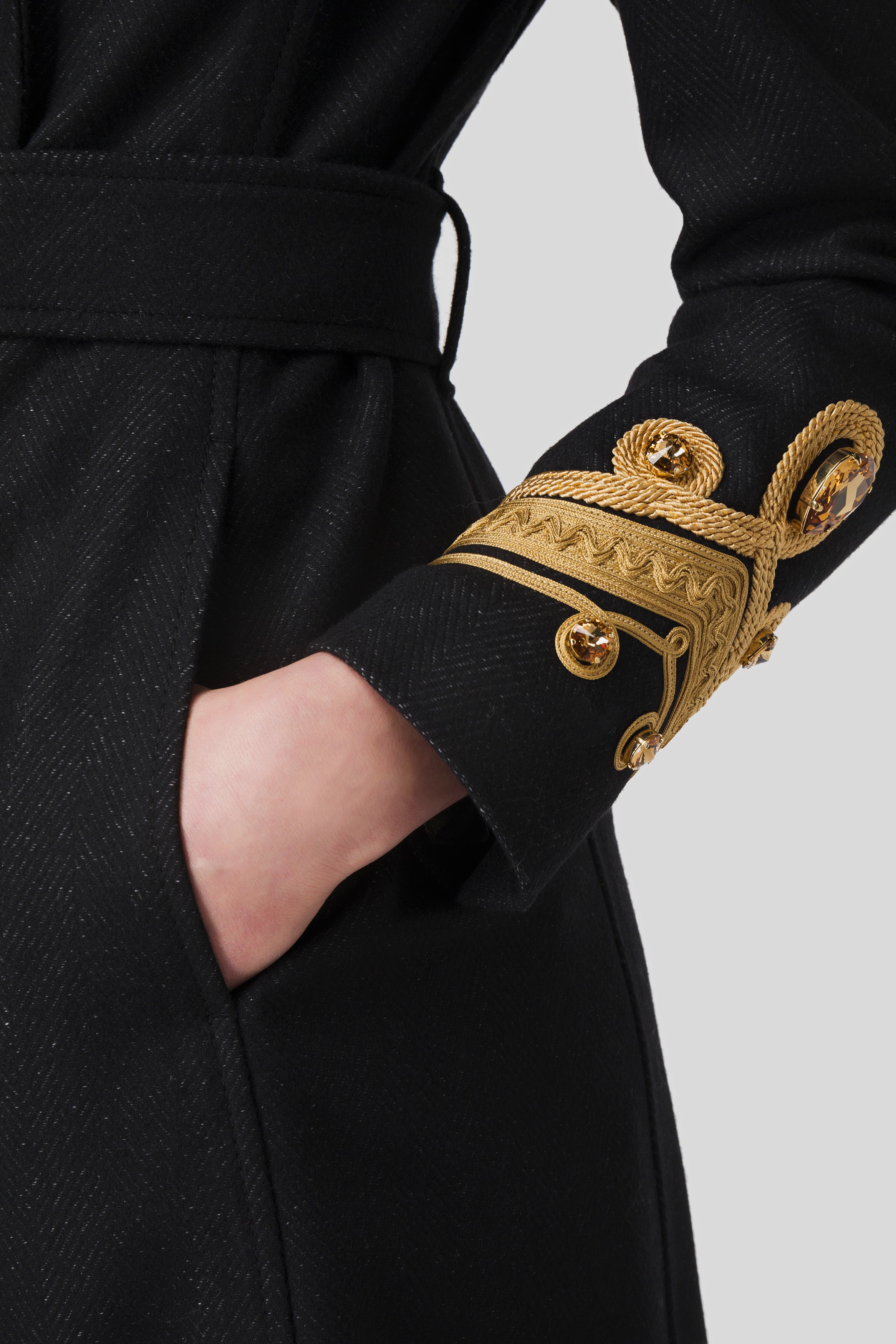 Antonio Croce Coleen Elegant Long Coat