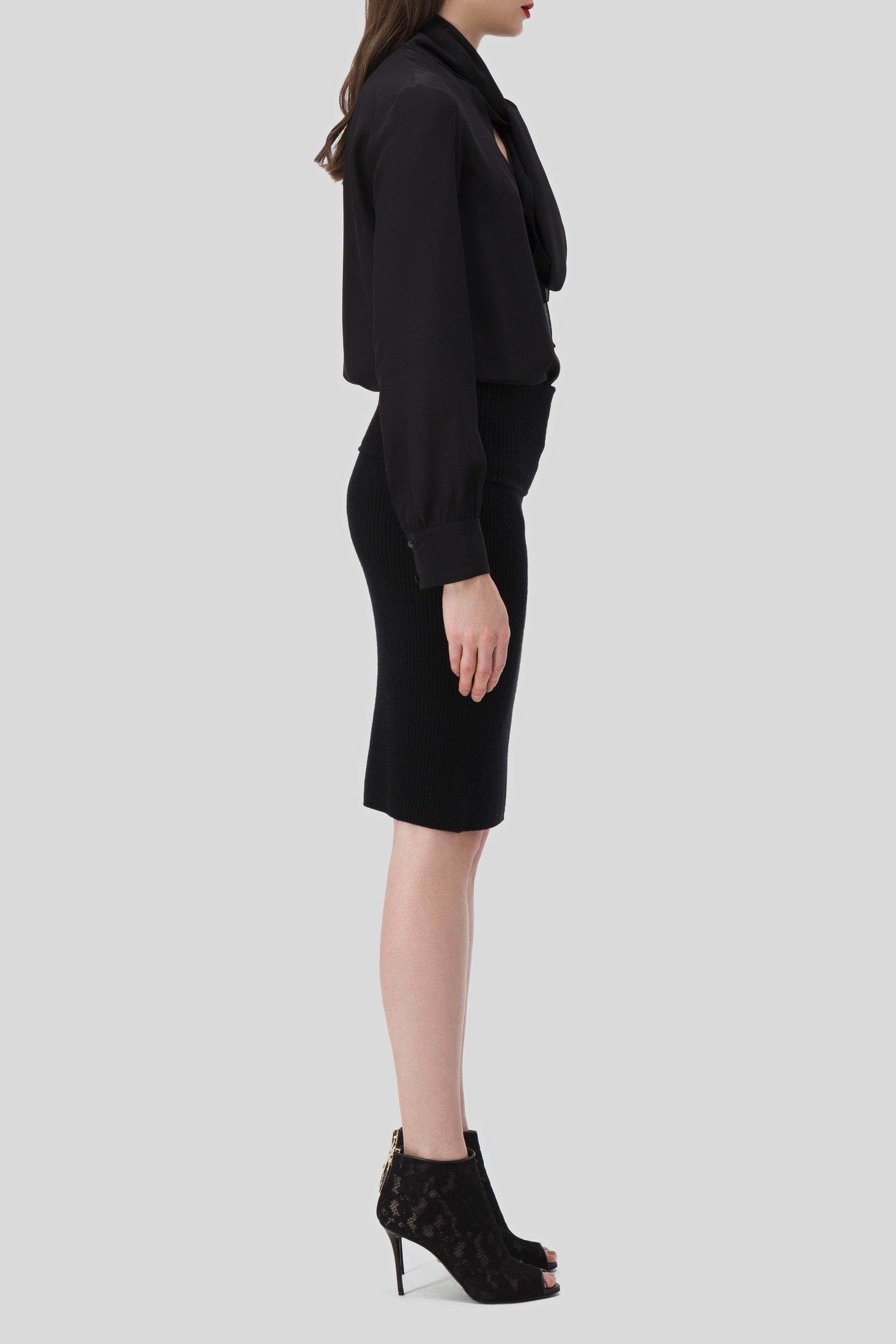 Antonio Croce Eloise Black Skirt