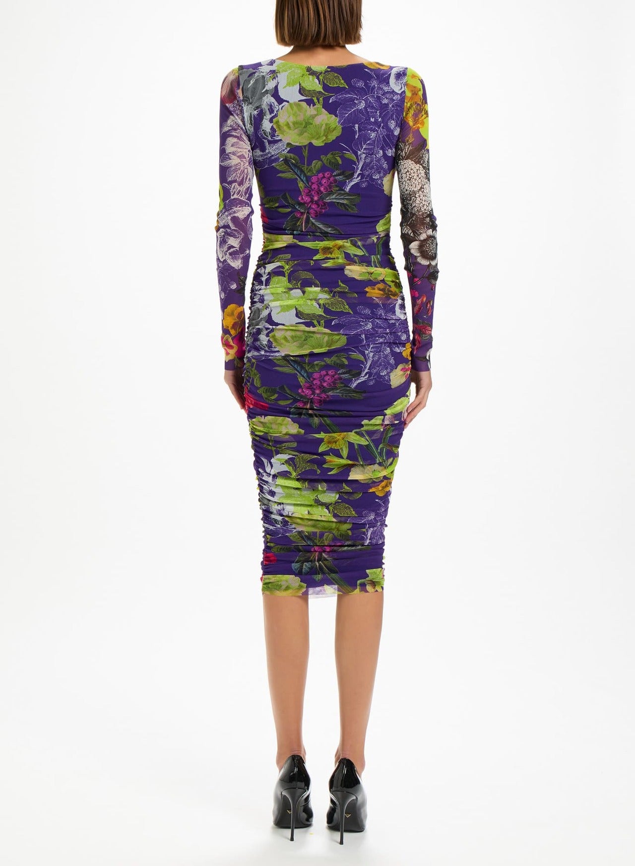 Fuzzi Woman Botanical Garden Midi Dress