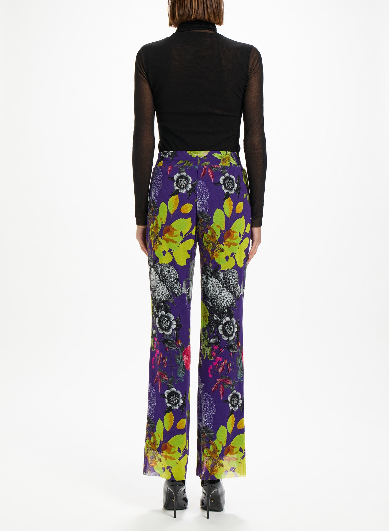 Fuzzi Woman Botanical Garden Wide-Leg Pants