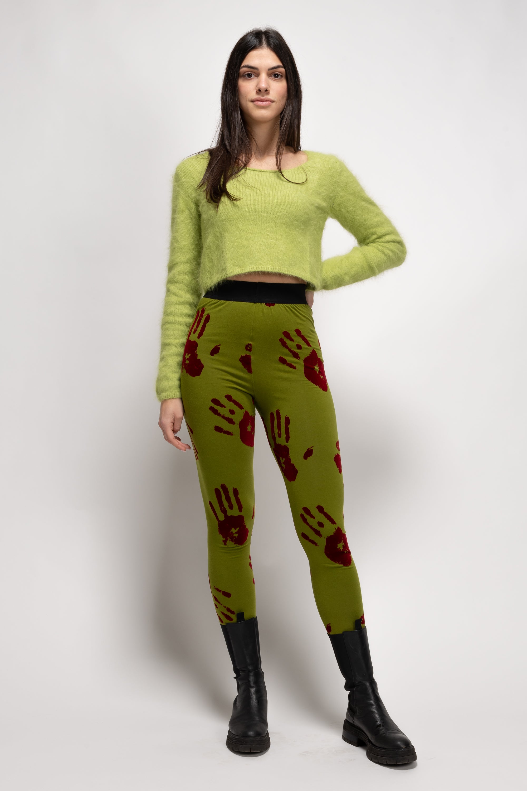 Vintage Woman Green Pants  - Autumn/Winter 1991