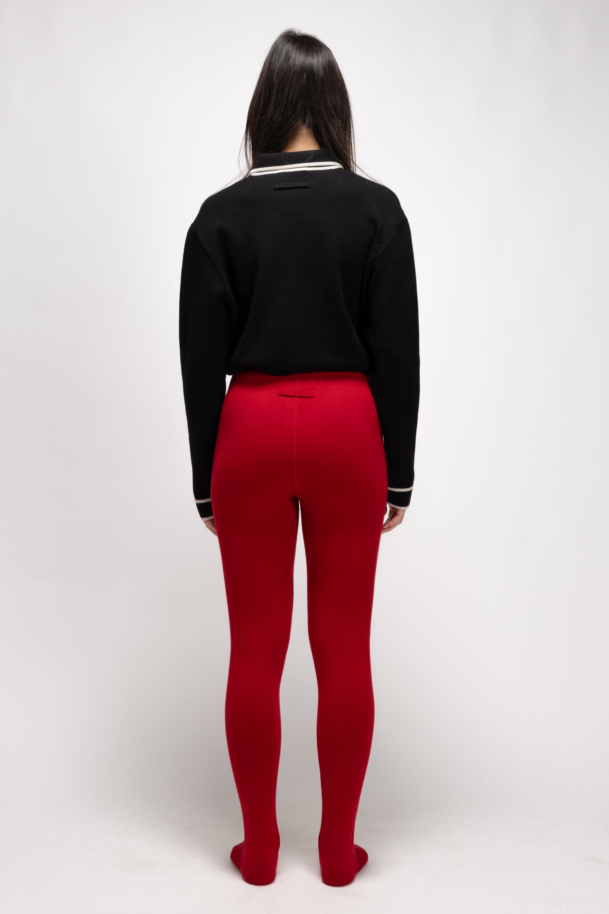 Vintage Woman Red Pants  - Autumn/Winter 1989