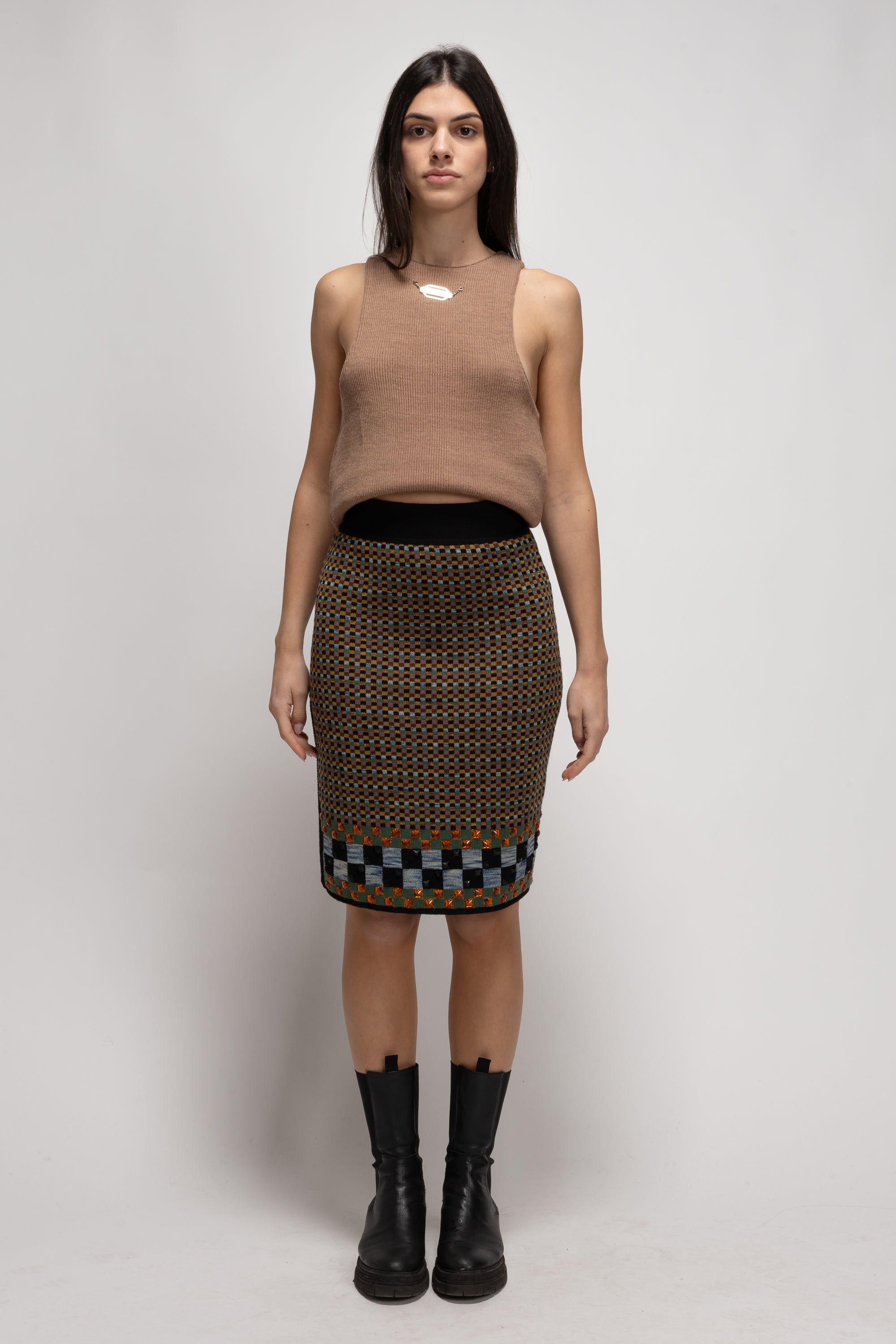 Vintage Woman Black Skirt - Autumn/Winter 1990