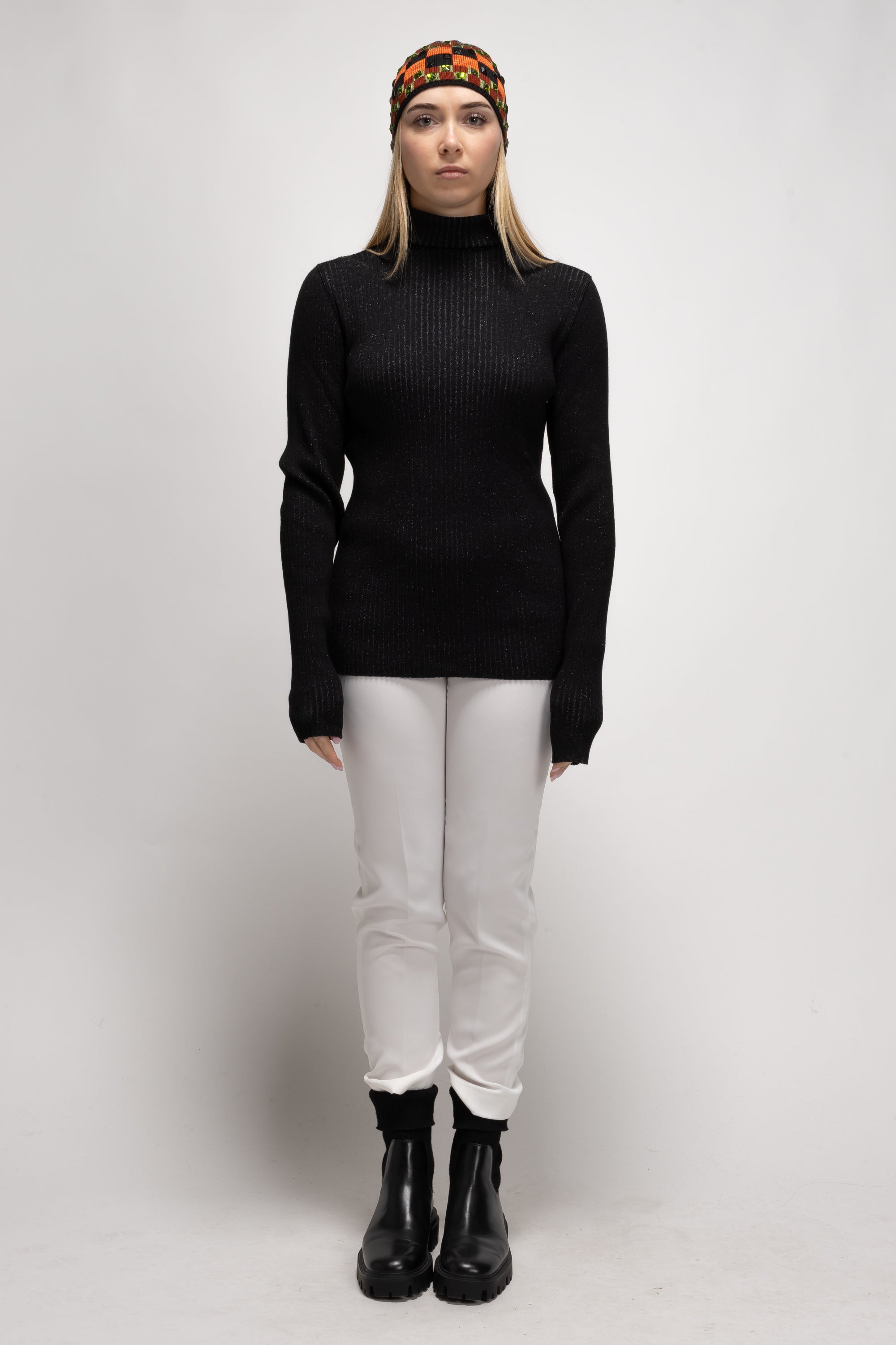 Vintage Woman Black Turtleneck Sweater - Autumn/Winter 1993