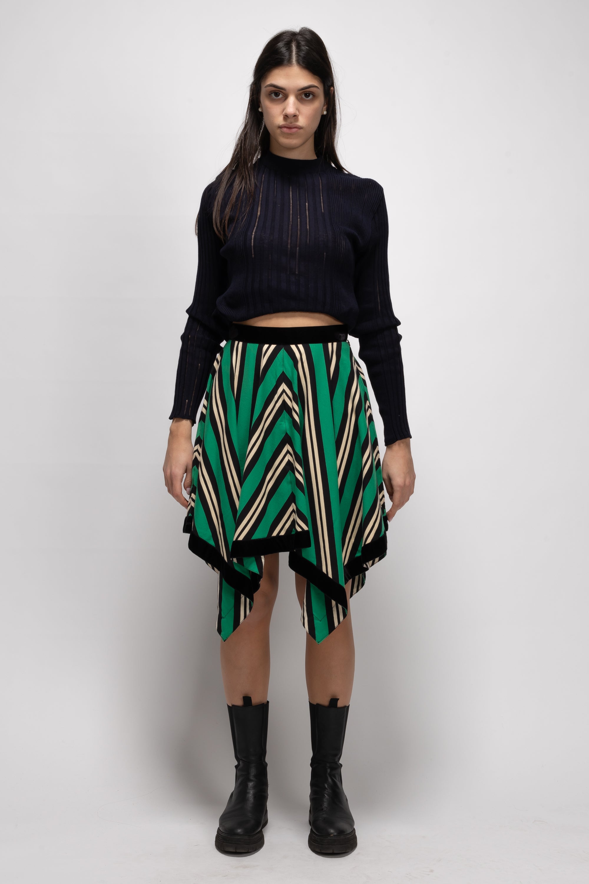 Vintage Woman Multicolor Skirt  - Autumn/Winter 1991