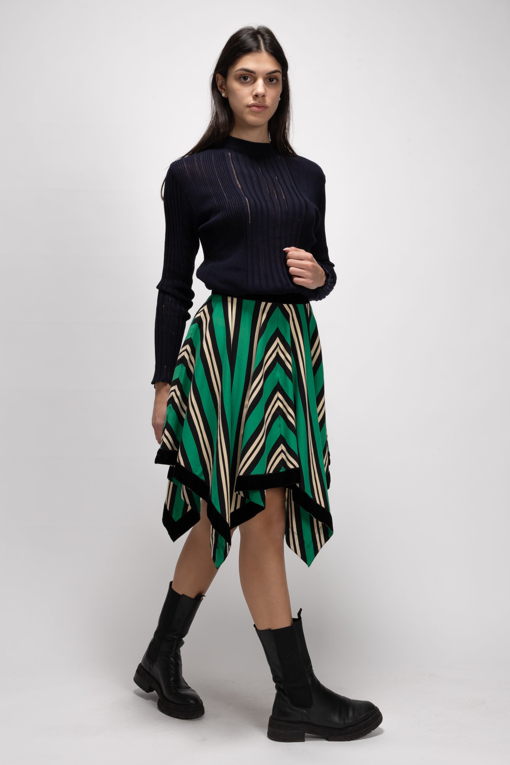 Vintage Woman Multicolor Skirt  - Autumn/Winter 1991