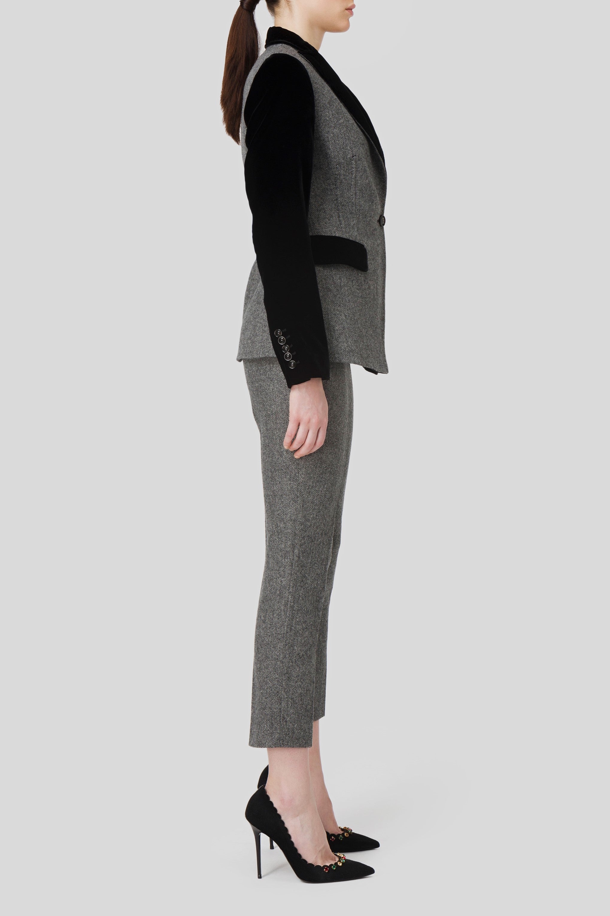 Antonio Croce Paula Tweed Trousers