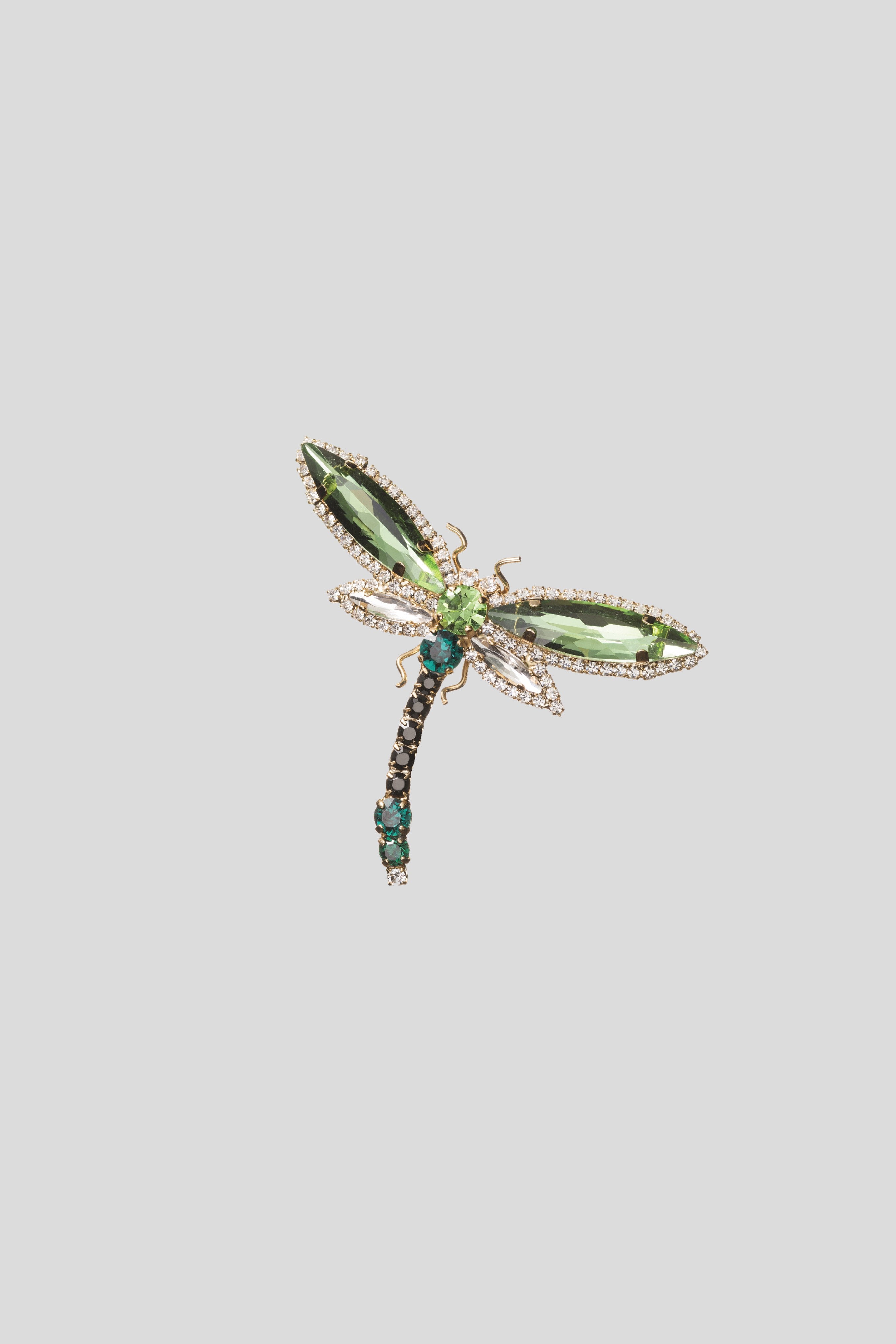 Antonio Croce Sparkling Dragonfly Brooch